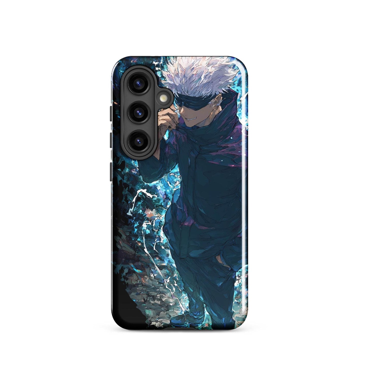 Gojo Satoru Tough case for Samsung, Jujutsu Kaisen Anime Fan Art - Chromavolt