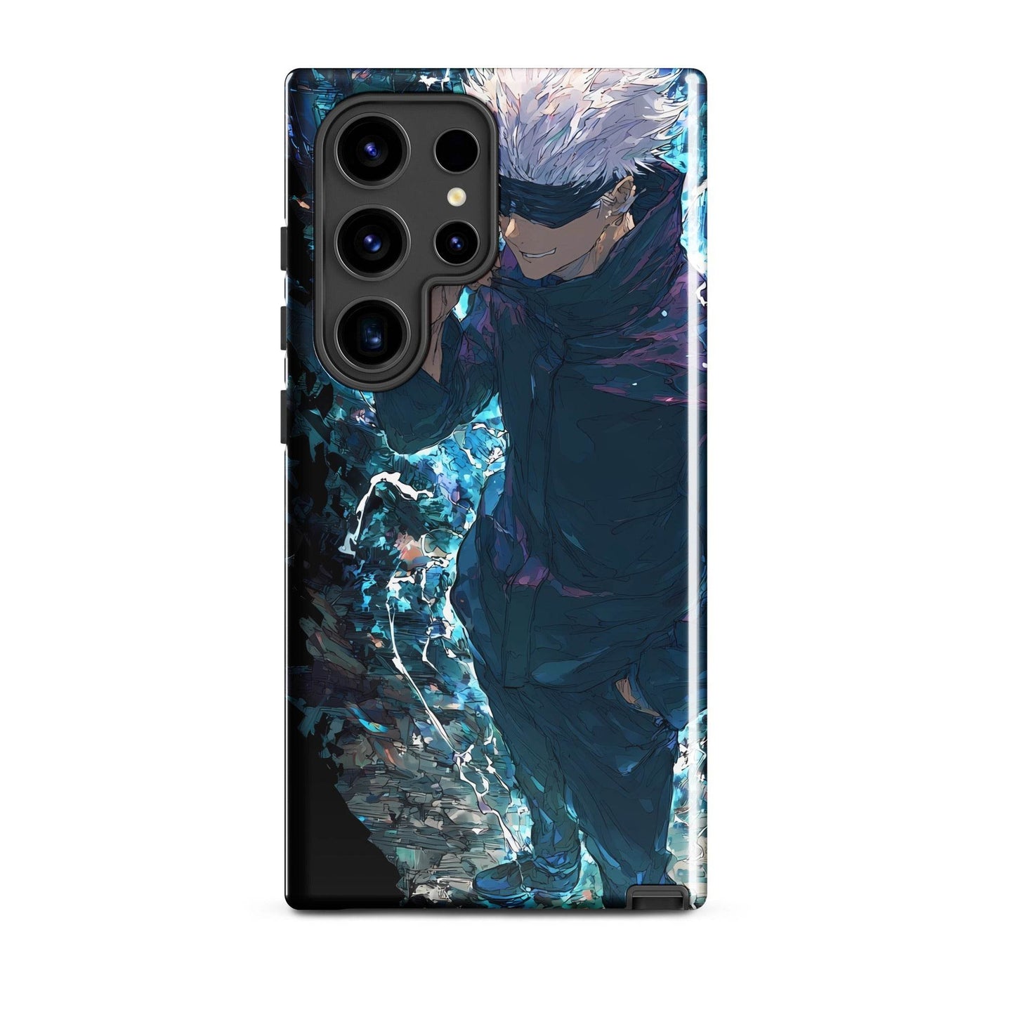 Gojo Satoru Tough case for Samsung, Jujutsu Kaisen Anime Fan Art - Chromavolt