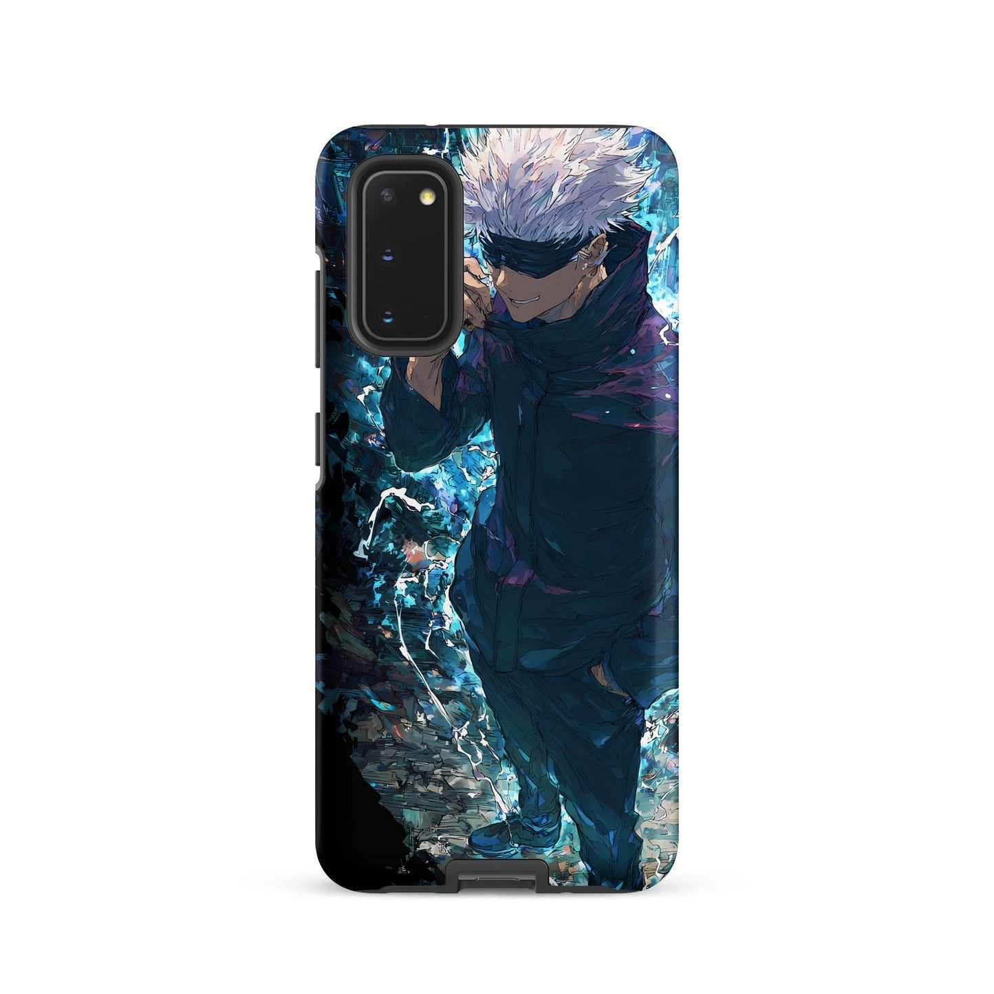 Gojo Satoru Tough case for Samsung, Jujutsu Kaisen Anime Fan Art - Chromavolt