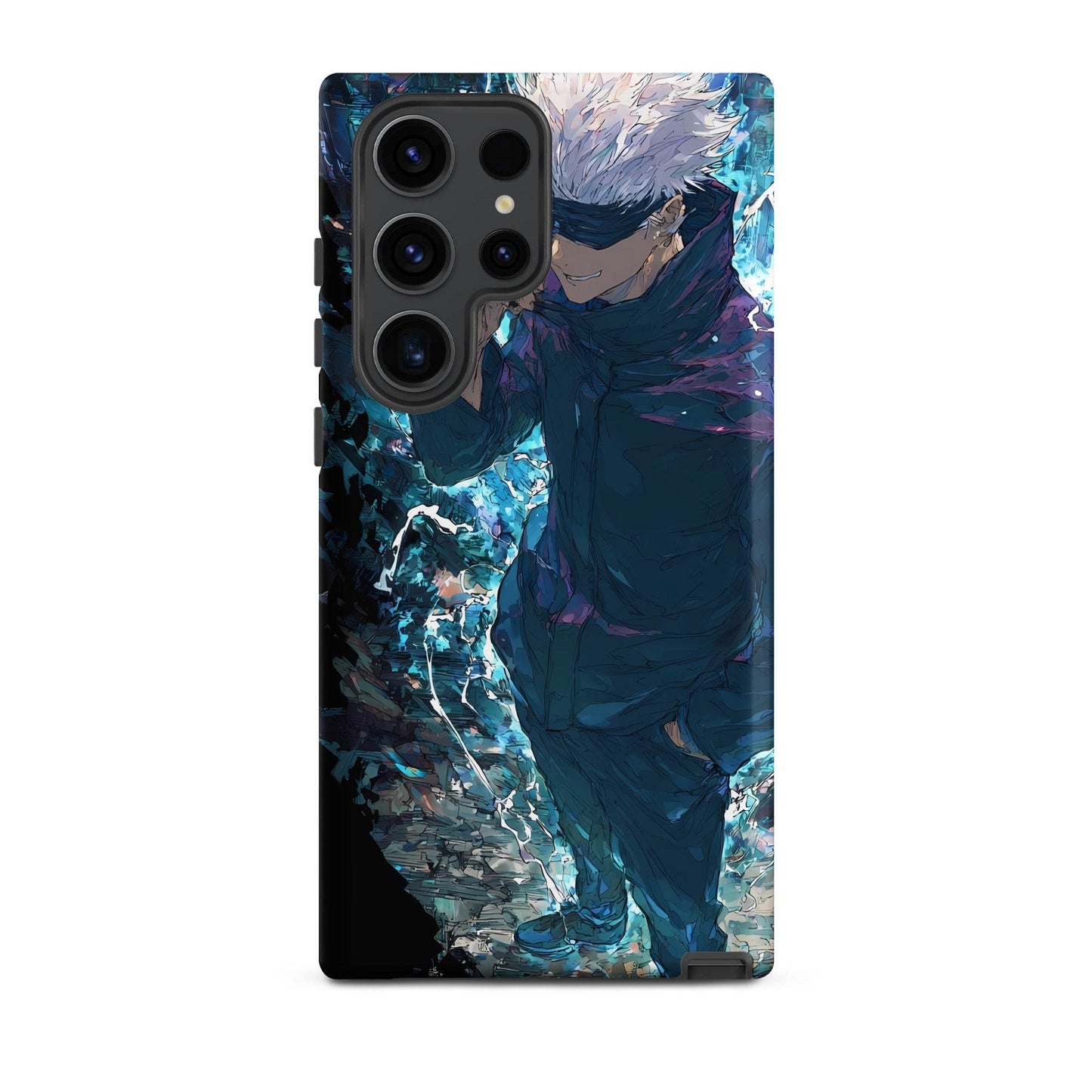 Gojo Satoru Tough case for Samsung, Jujutsu Kaisen Anime Fan Art - Chromavolt