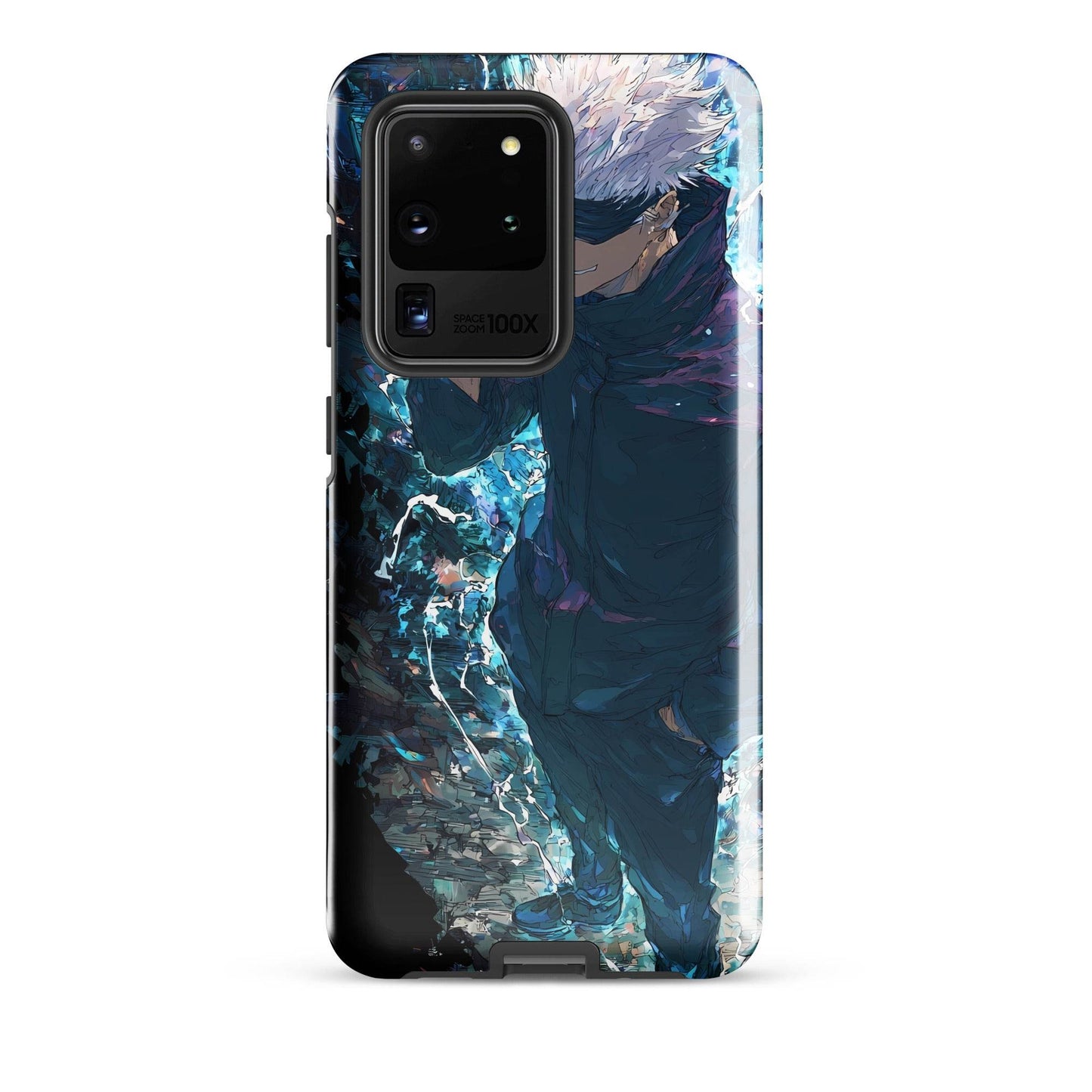 Gojo Satoru Tough case for Samsung, Jujutsu Kaisen Anime Fan Art - Chromavolt