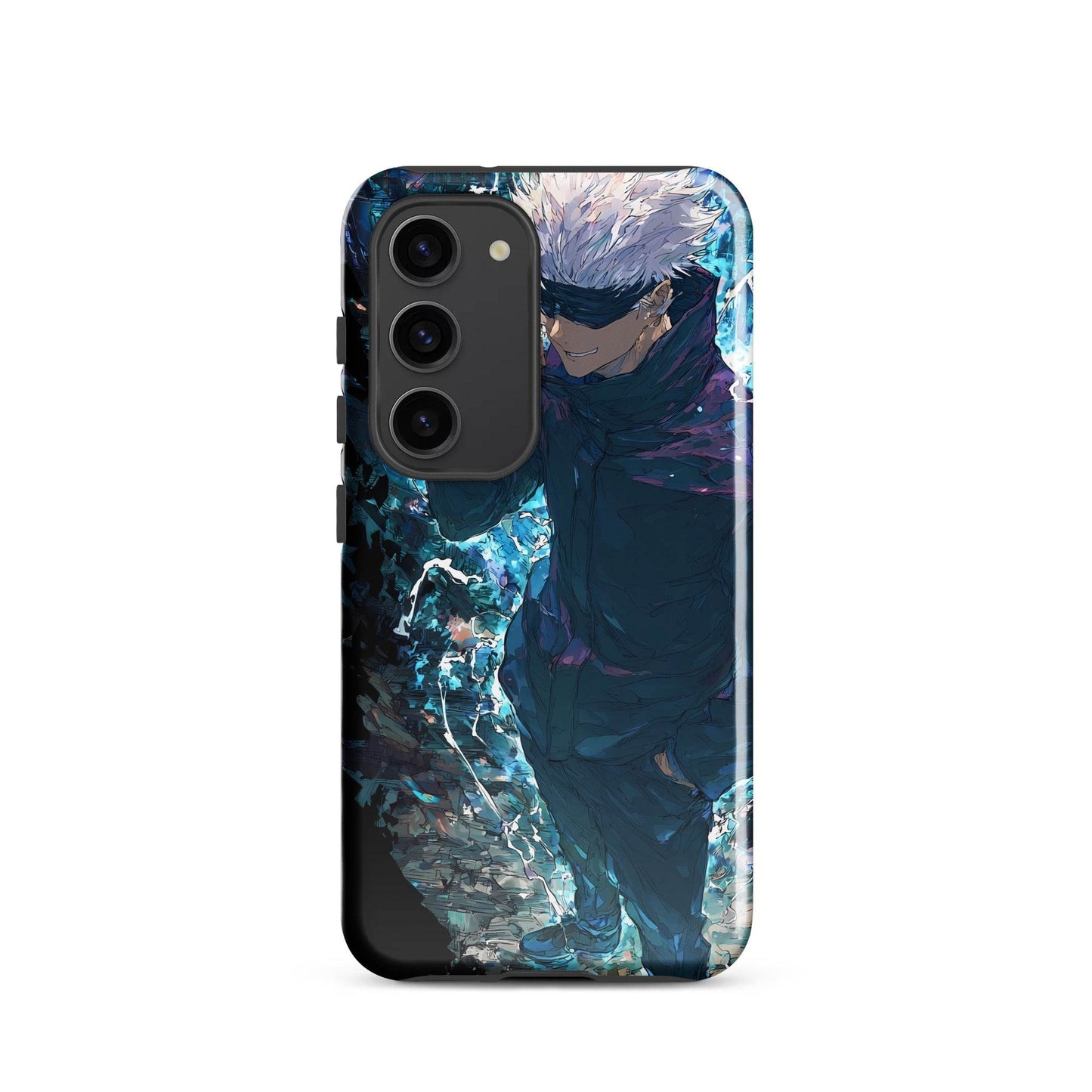 Gojo Satoru Tough case for Samsung, Jujutsu Kaisen Anime Fan Art - Chromavolt