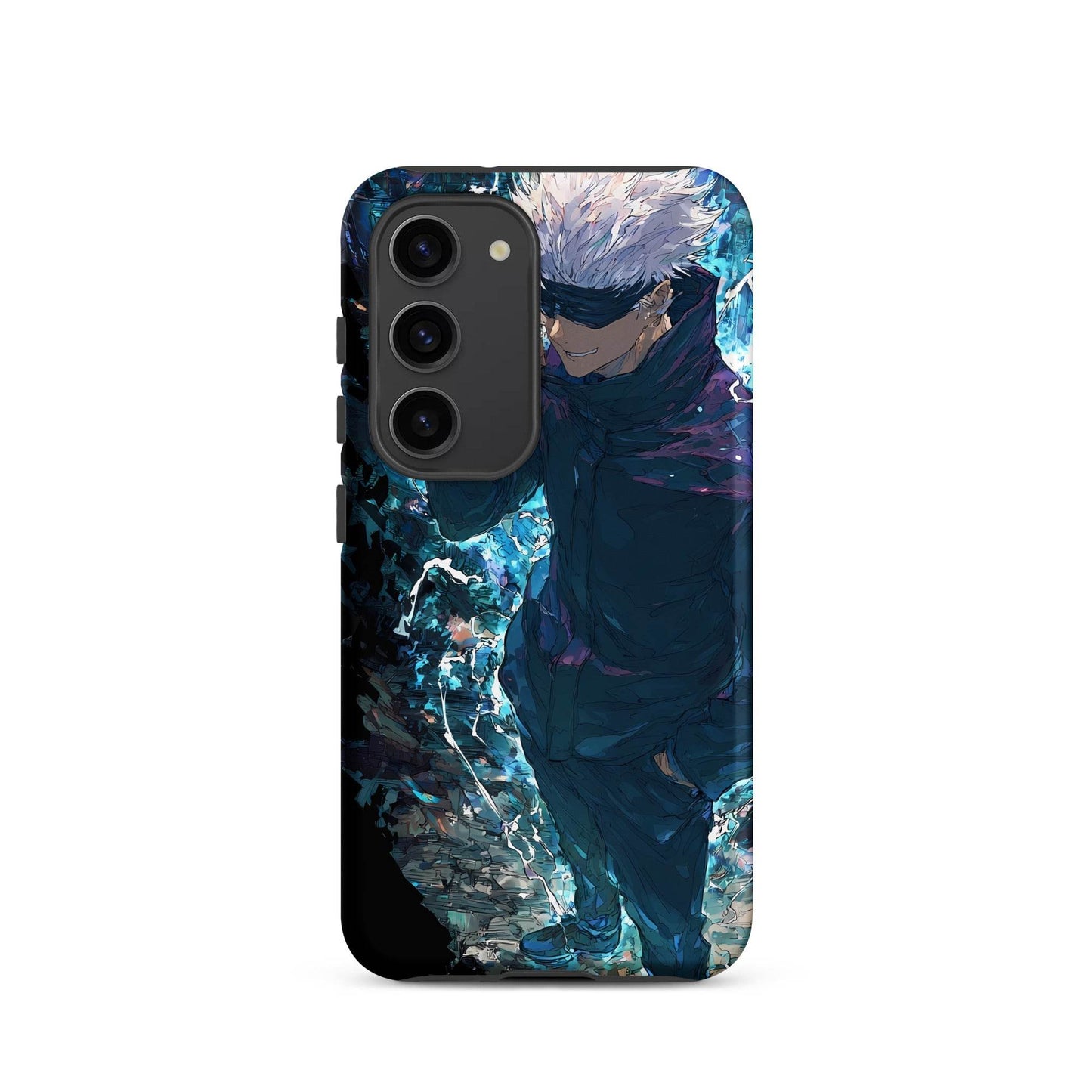 Gojo Satoru Tough case for Samsung, Jujutsu Kaisen Anime Fan Art - Chromavolt