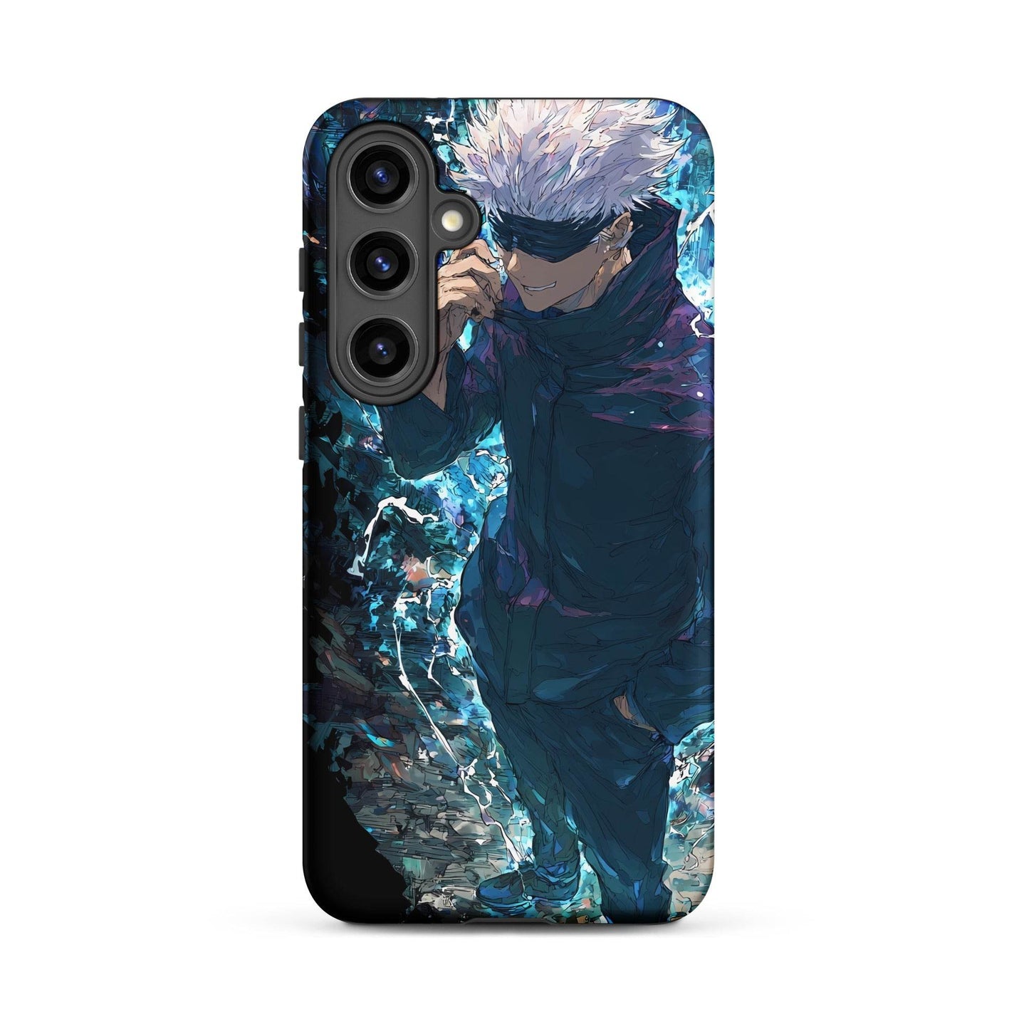 Gojo Satoru Tough case for Samsung, Jujutsu Kaisen Anime Fan Art - Chromavolt