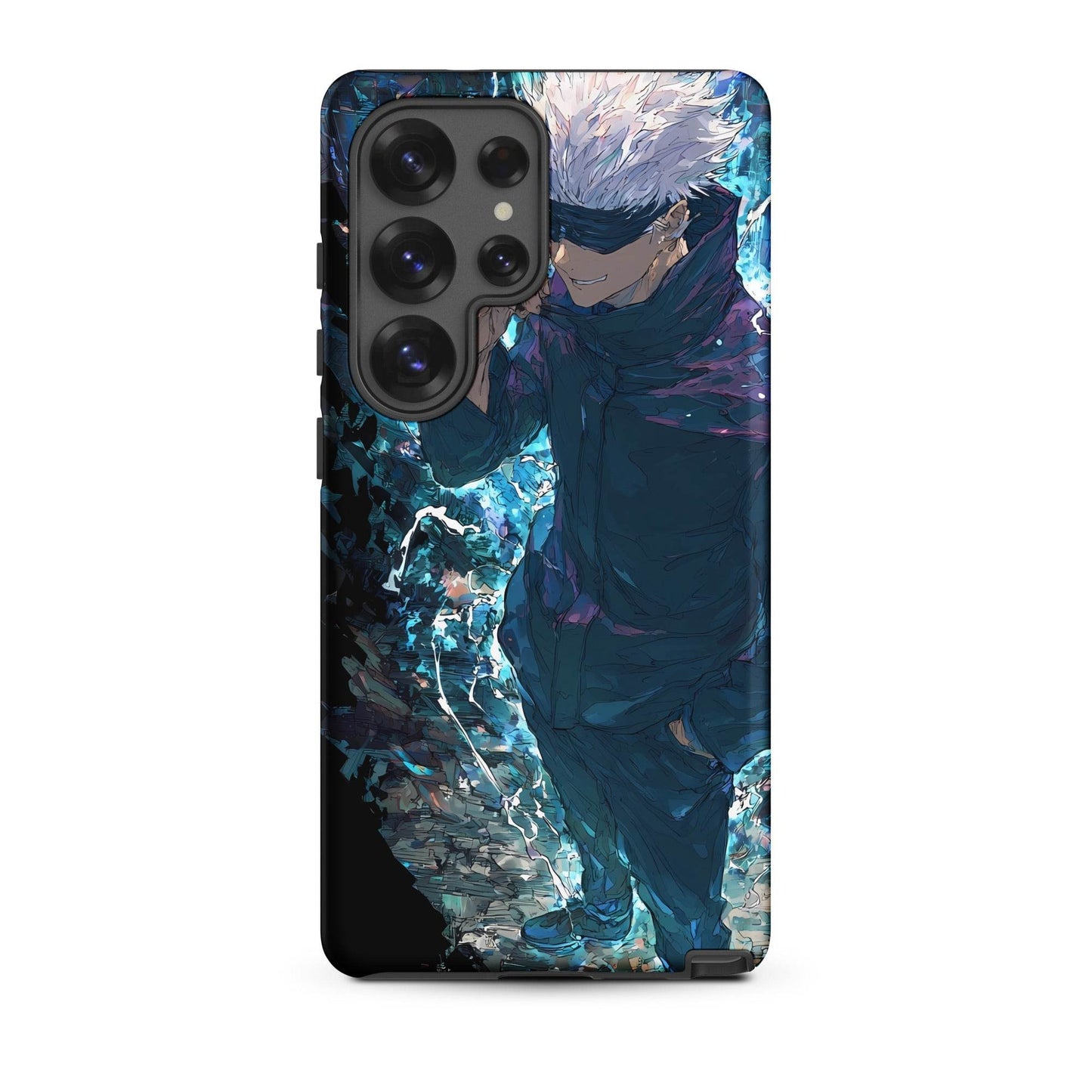 Gojo Satoru Tough case for Samsung, Jujutsu Kaisen Anime Fan Art - Chromavolt