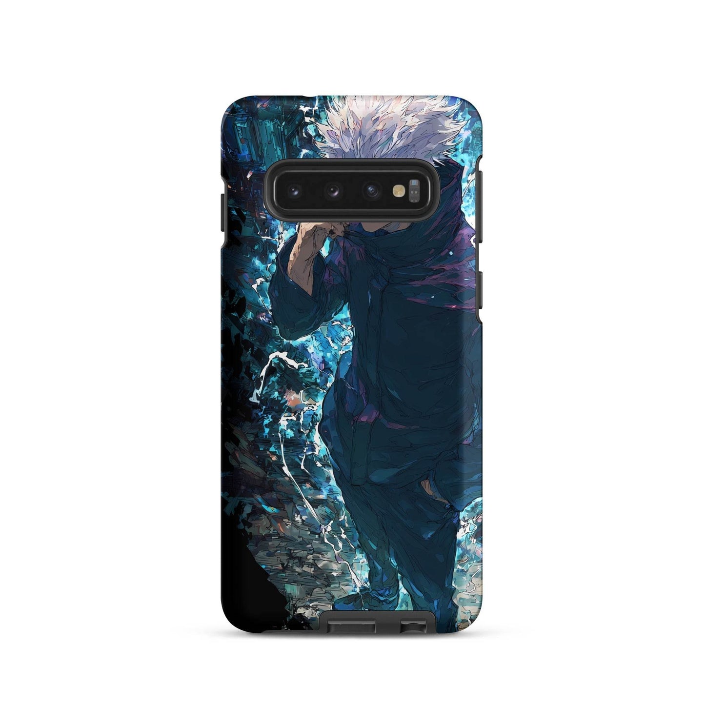 Gojo Satoru Tough case for Samsung, Jujutsu Kaisen Anime Fan Art - Chromavolt