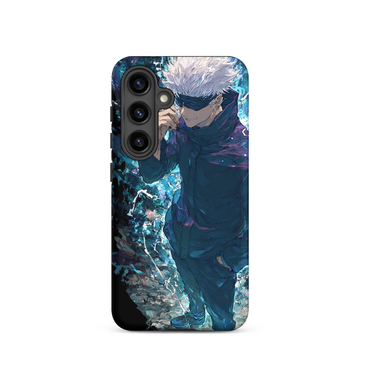Gojo Satoru Tough case for Samsung, Jujutsu Kaisen Anime Fan Art - Chromavolt