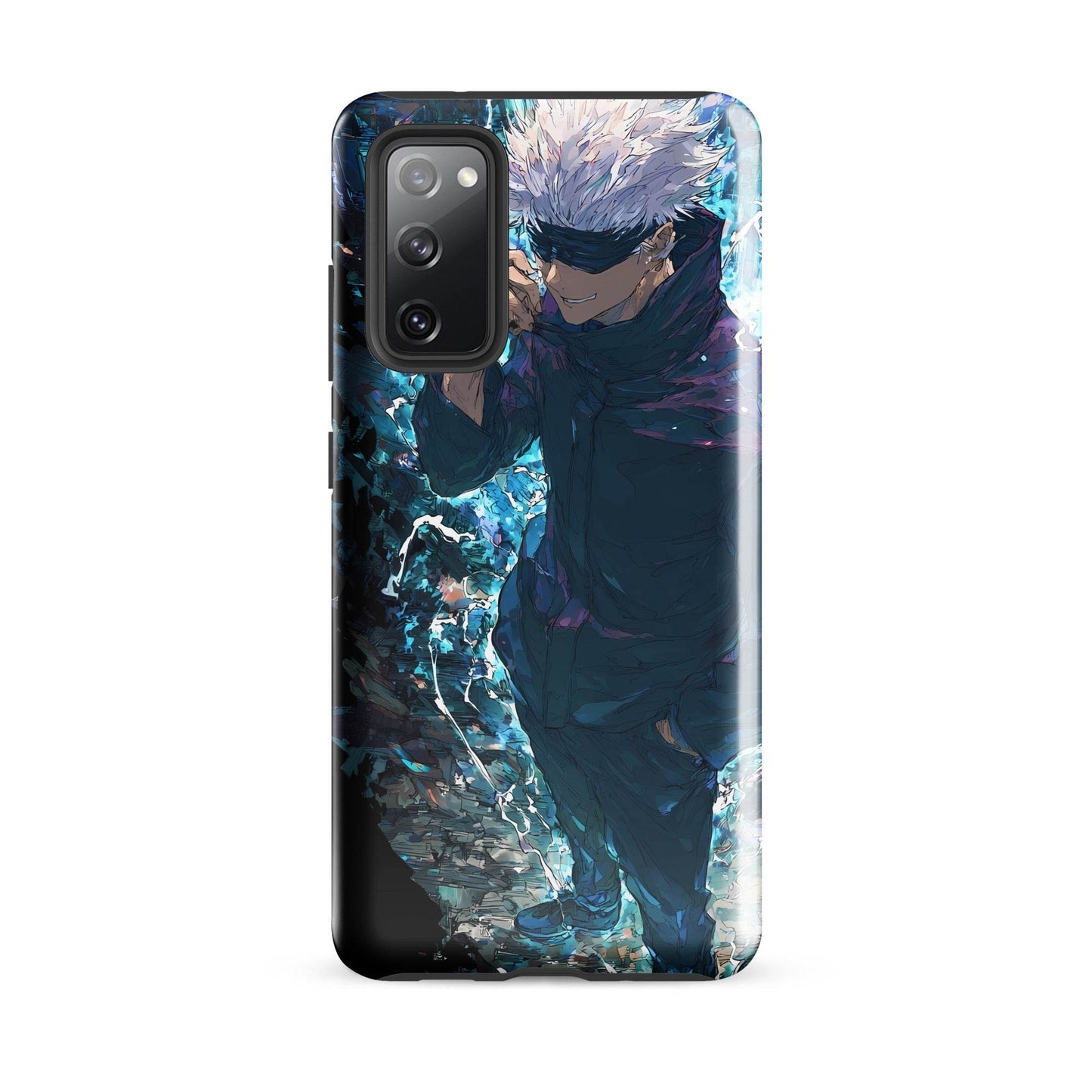 Gojo Satoru Tough case for Samsung, Jujutsu Kaisen Anime Fan Art - Chromavolt