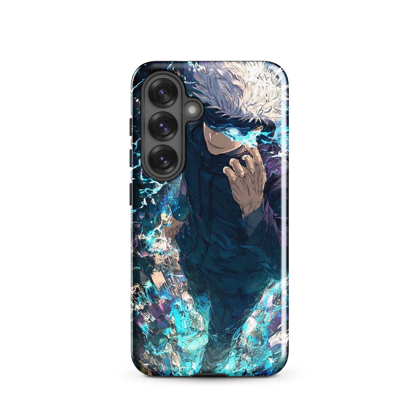 Jujutsu Kaisen Gojo Satoru Tough case for Samsung, Anime Fan Art - Chromavolt