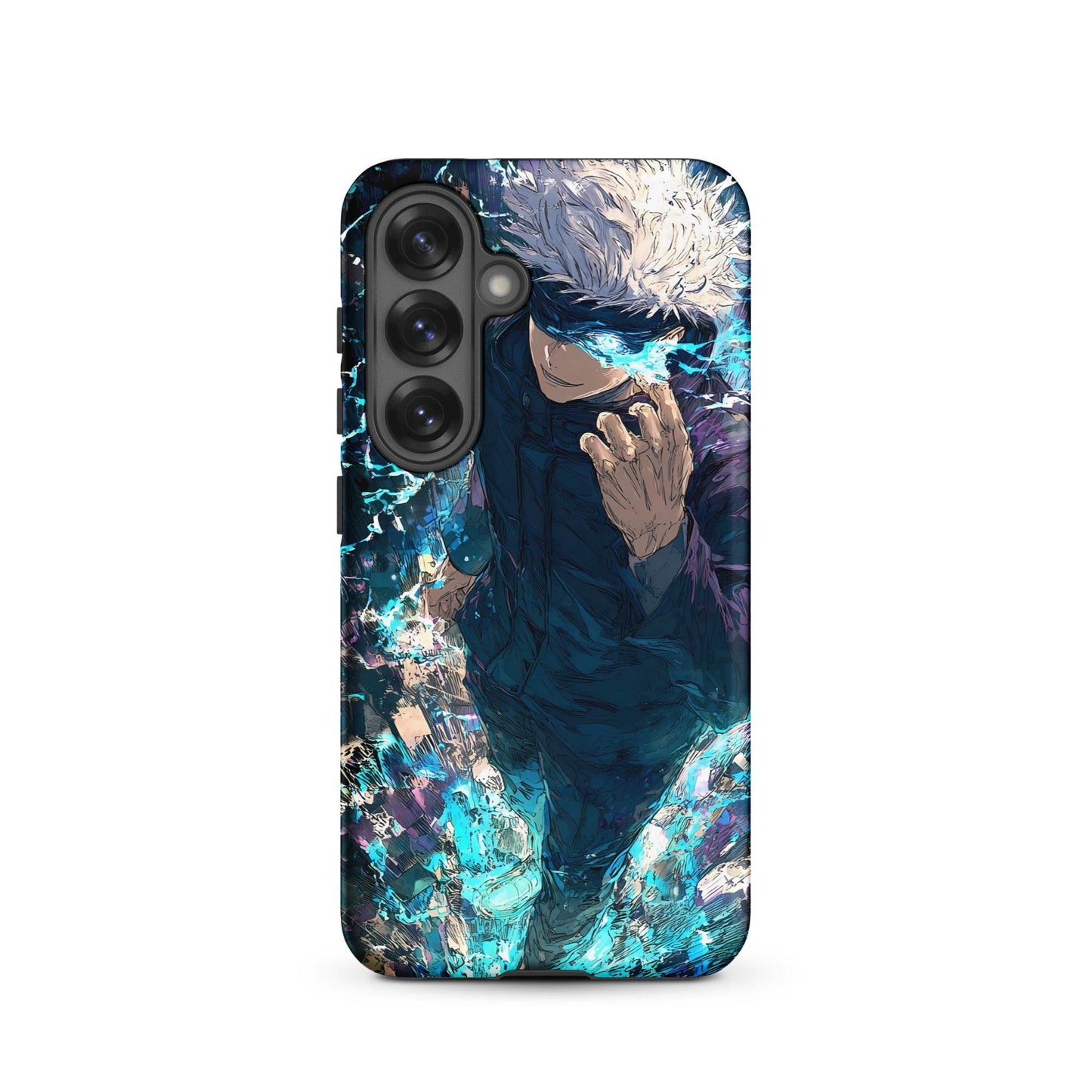 Jujutsu Kaisen Gojo Satoru Tough case for Samsung, Anime Fan Art - Chromavolt