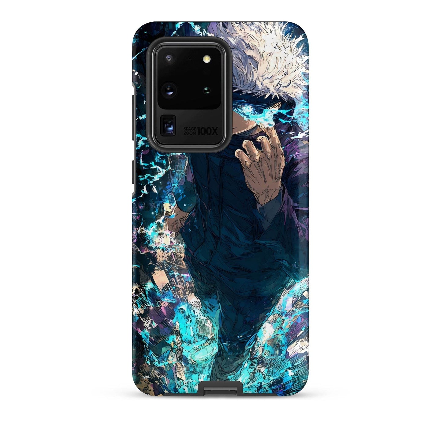 Jujutsu Kaisen Gojo Satoru Tough case for Samsung, Anime Fan Art - Chromavolt