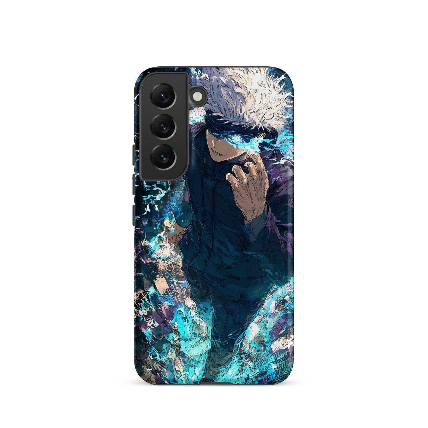Jujutsu Kaisen Gojo Satoru Tough case for Samsung, Anime Fan Art - Chromavolt