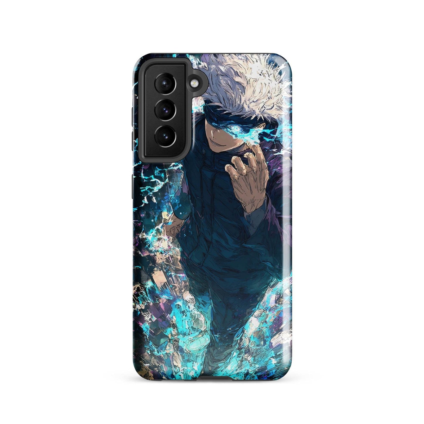 Jujutsu Kaisen Gojo Satoru Tough case for Samsung, Anime Fan Art - Chromavolt