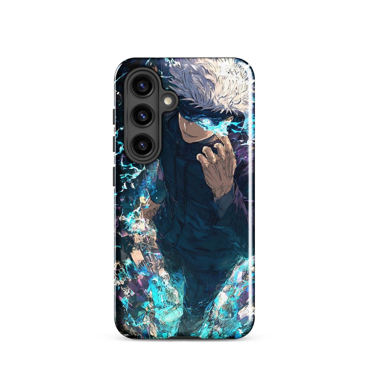 Jujutsu Kaisen Gojo Satoru Tough case for Samsung, Anime Fan Art - Chromavolt
