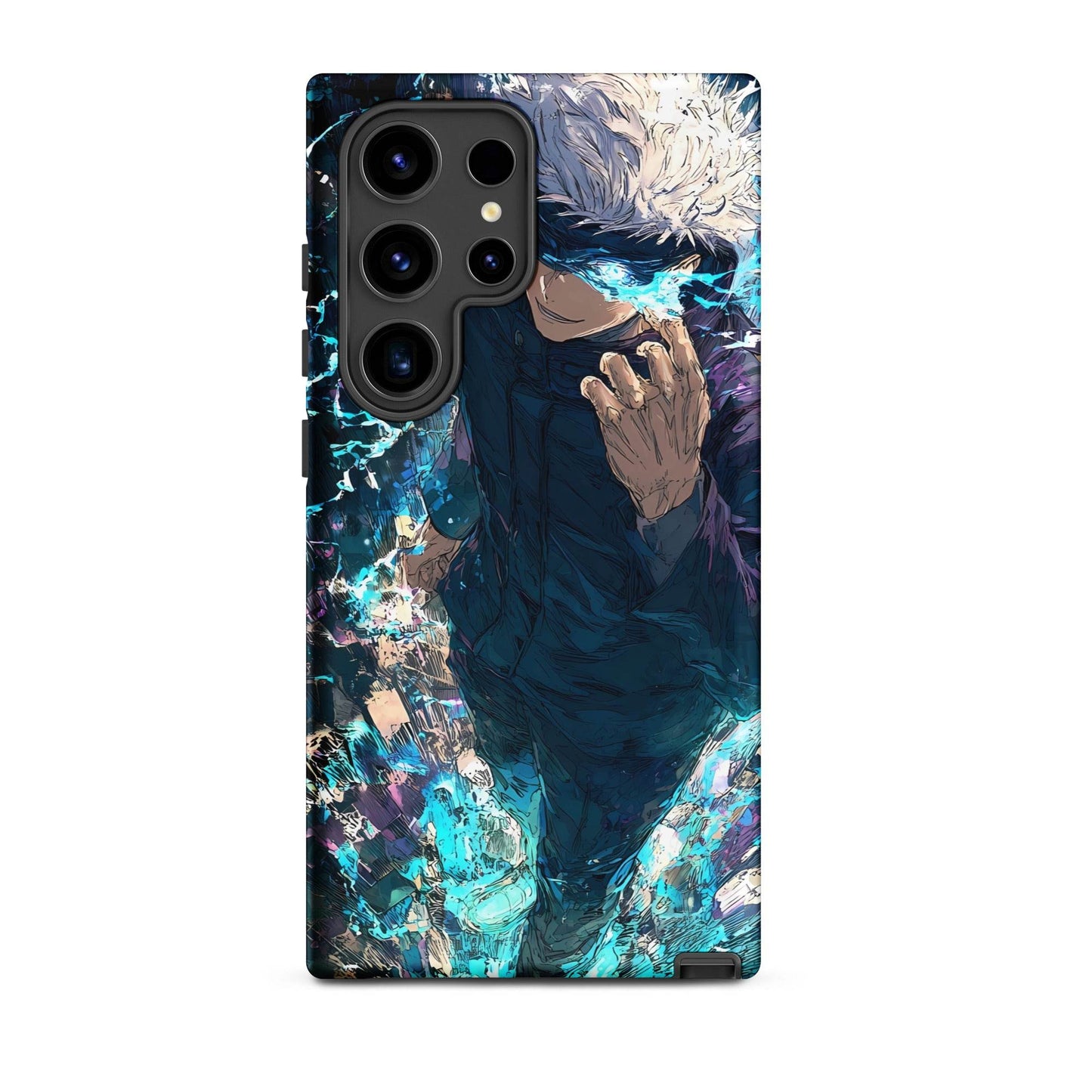 Jujutsu Kaisen Gojo Satoru Tough case for Samsung, Anime Fan Art - Chromavolt