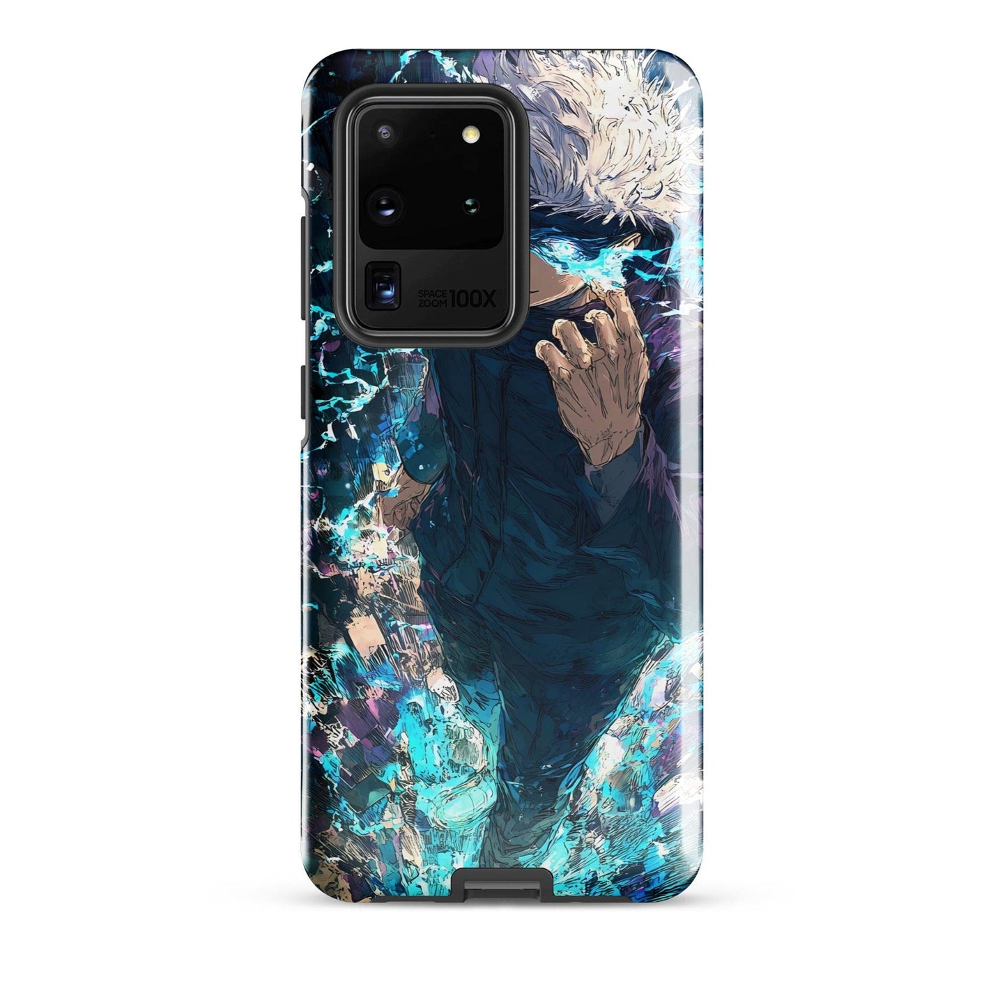 Jujutsu Kaisen Gojo Satoru Tough case for Samsung, Anime Fan Art - Chromavolt