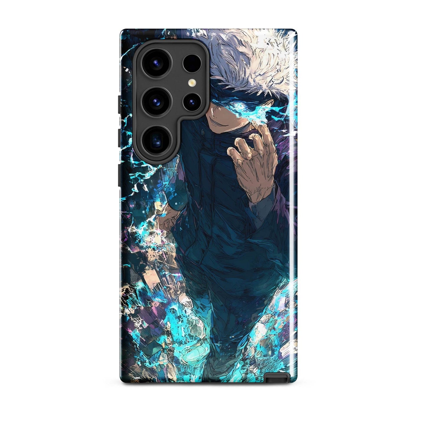 Jujutsu Kaisen Gojo Satoru Tough case for Samsung, Anime Fan Art - Chromavolt