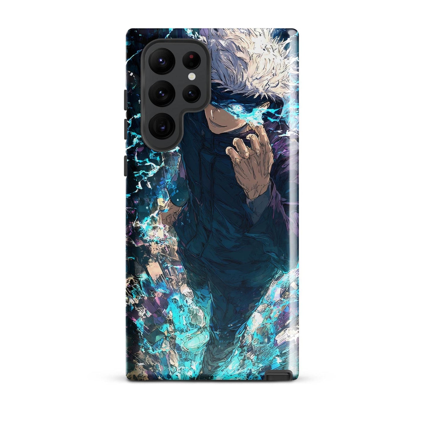 Jujutsu Kaisen Gojo Satoru Tough case for Samsung, Anime Fan Art - Chromavolt