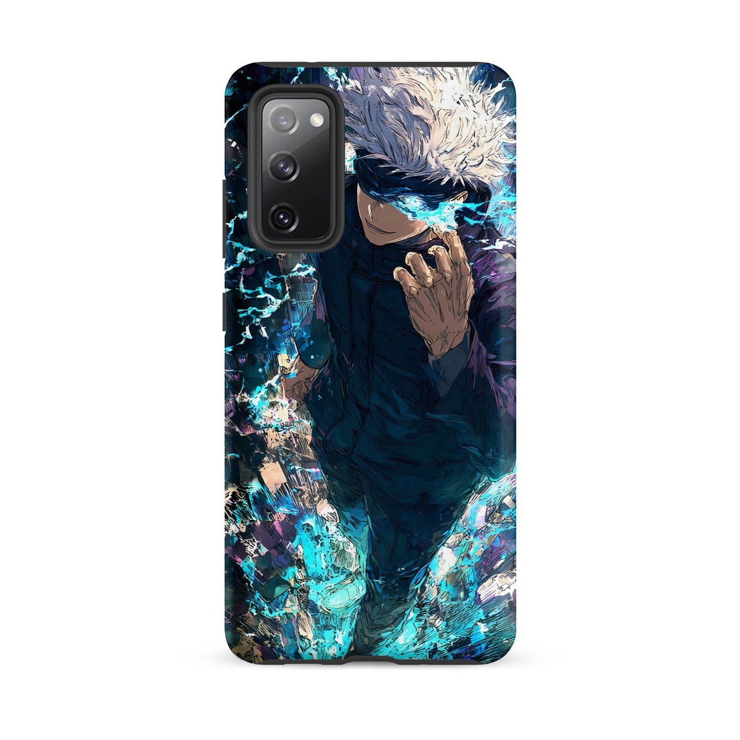 Jujutsu Kaisen Gojo Satoru Tough case for Samsung, Anime Fan Art - Chromavolt