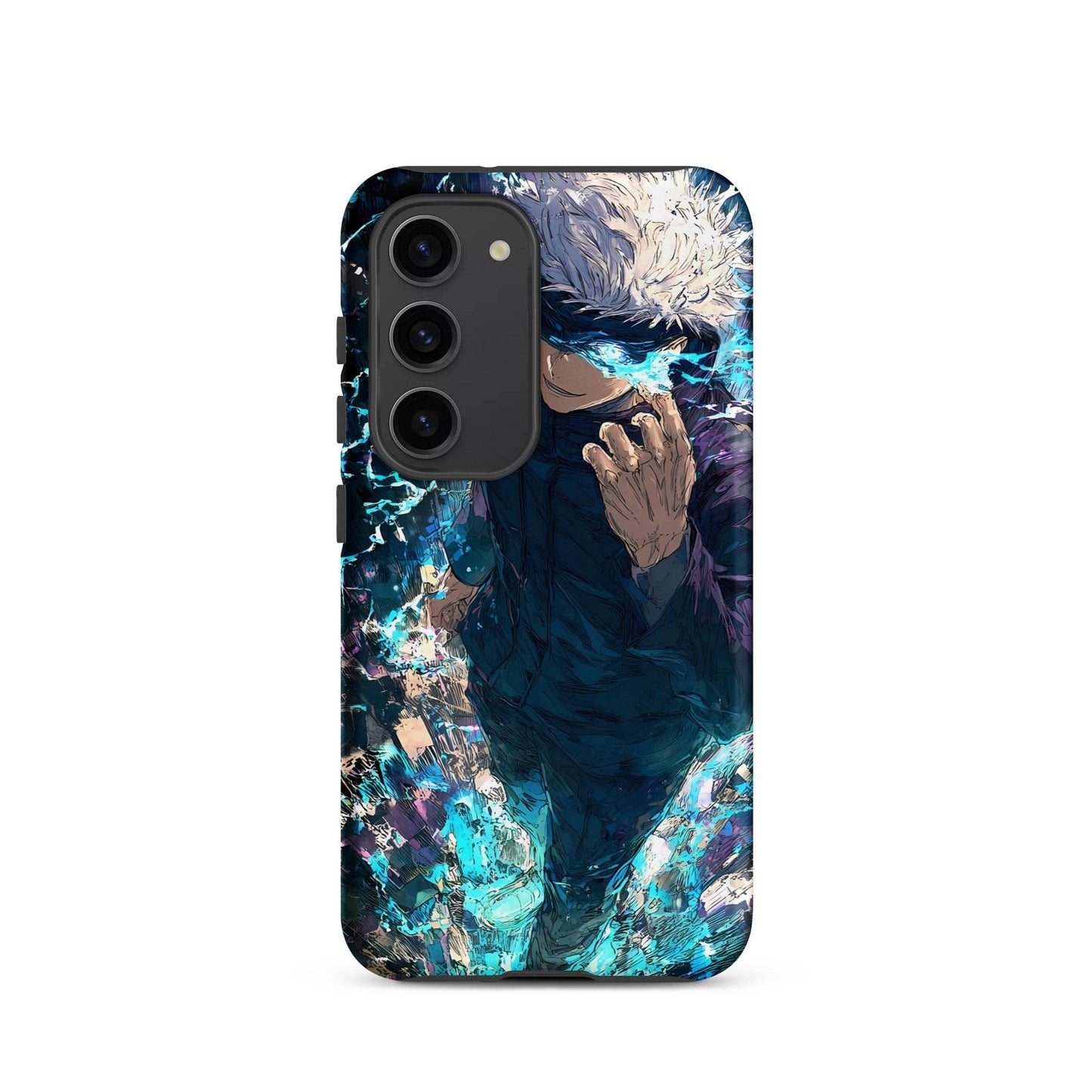 Jujutsu Kaisen Gojo Satoru Tough case for Samsung, Anime Fan Art - Chromavolt