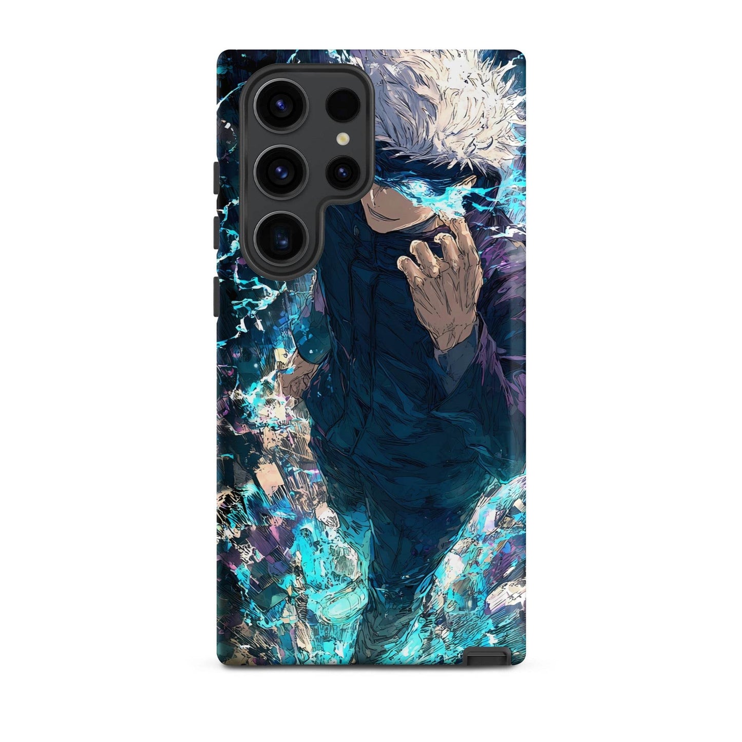 Jujutsu Kaisen Gojo Satoru Tough case for Samsung, Anime Fan Art - Chromavolt