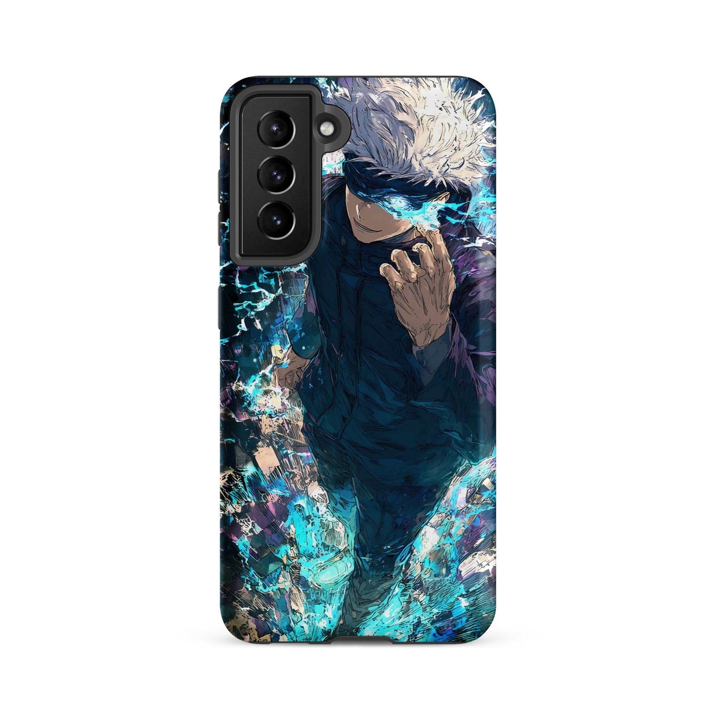 Jujutsu Kaisen Gojo Satoru Tough case for Samsung, Anime Fan Art - Chromavolt