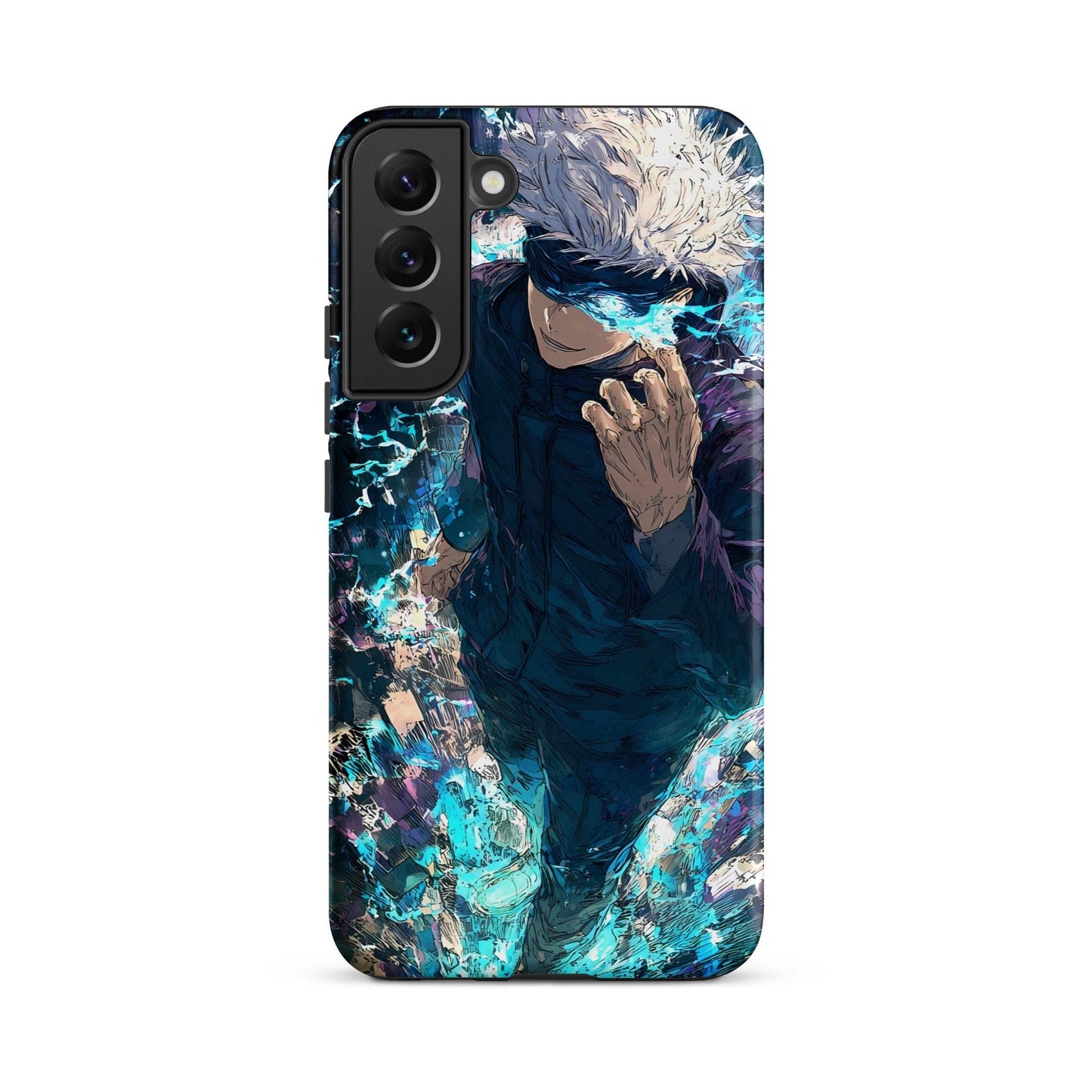 Jujutsu Kaisen Gojo Satoru Tough case for Samsung, Anime Fan Art - Chromavolt