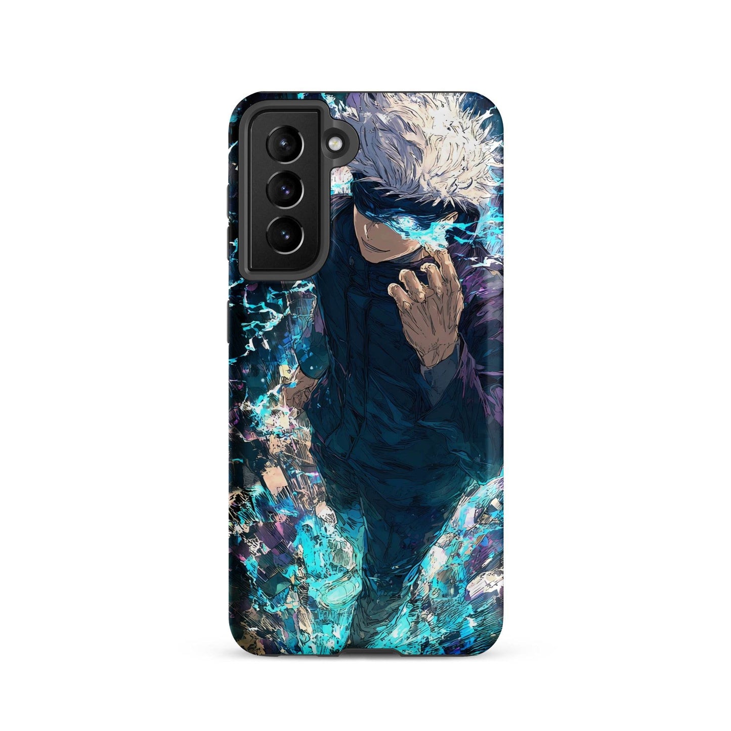 Jujutsu Kaisen Gojo Satoru Tough case for Samsung, Anime Fan Art - Chromavolt
