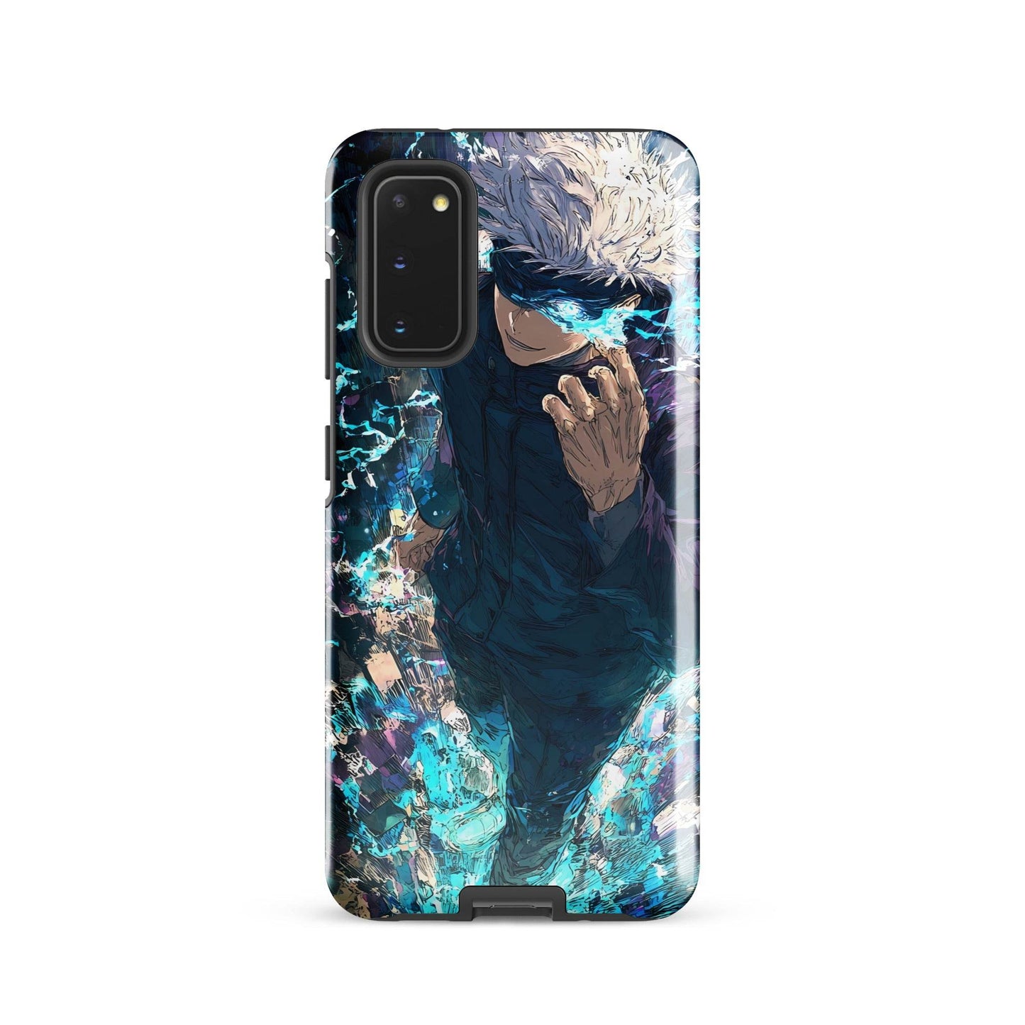 Jujutsu Kaisen Gojo Satoru Tough case for Samsung, Anime Fan Art - Chromavolt