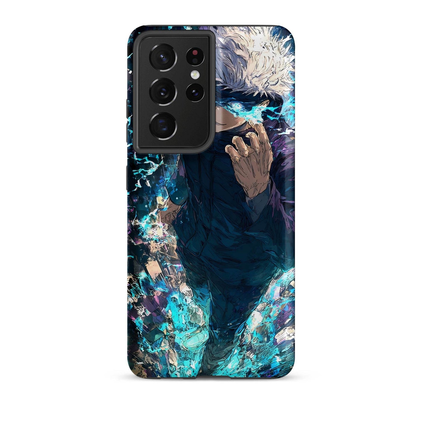Jujutsu Kaisen Gojo Satoru Tough case for Samsung, Anime Fan Art - Chromavolt