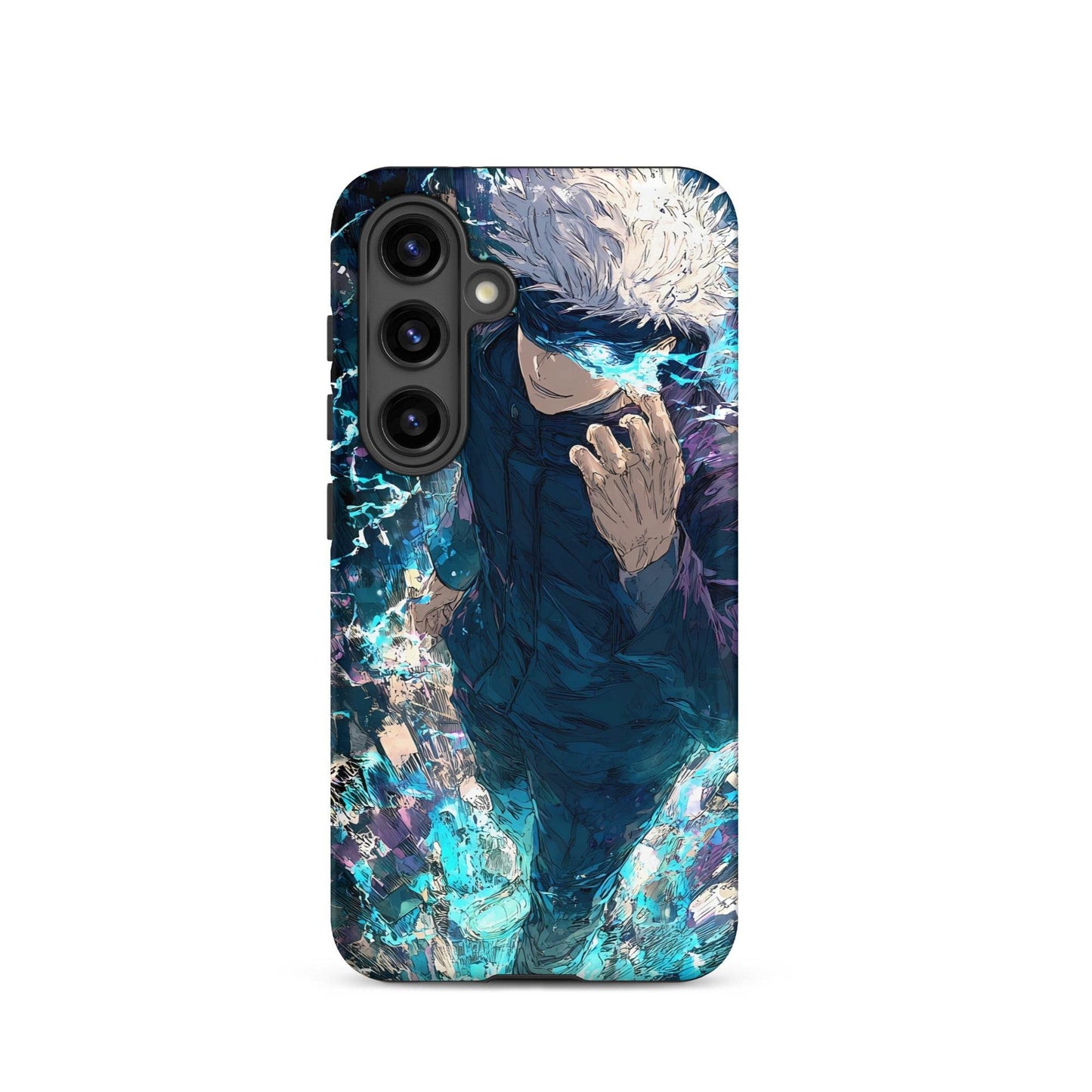 Jujutsu Kaisen Gojo Satoru Tough case for Samsung, Anime Fan Art - Chromavolt