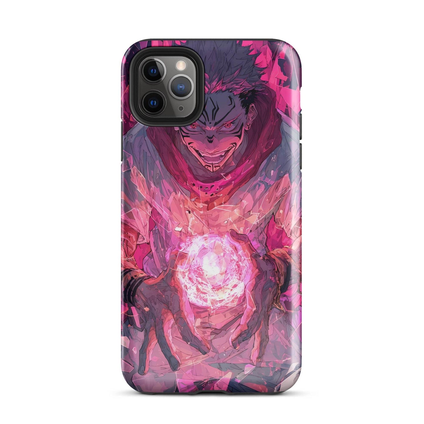 Jujutsu Kaisen iPhone Case, Ryomen Sukuna Tough Anime Case for iPhone - Chromavolt