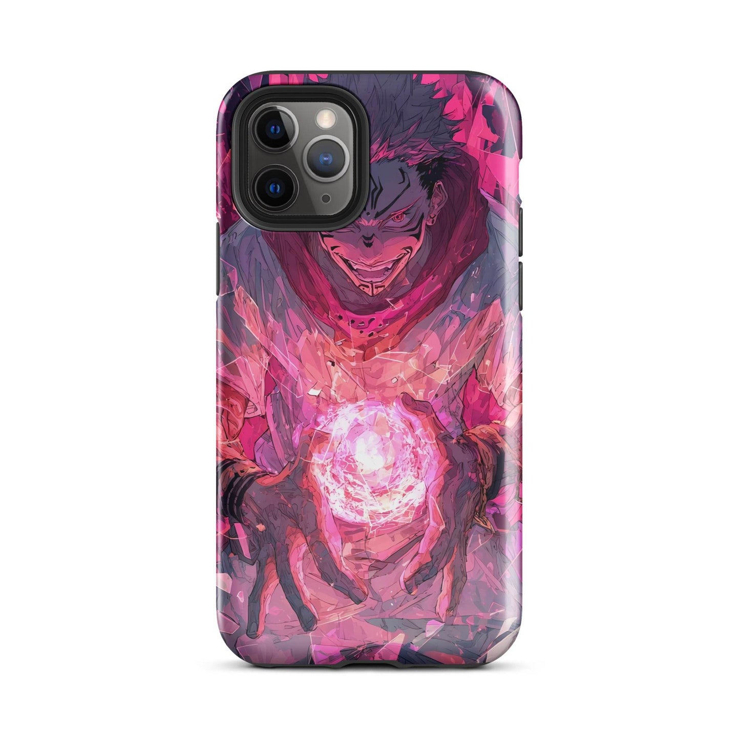 Jujutsu Kaisen iPhone Case, Ryomen Sukuna Tough Anime Case for iPhone - Chromavolt