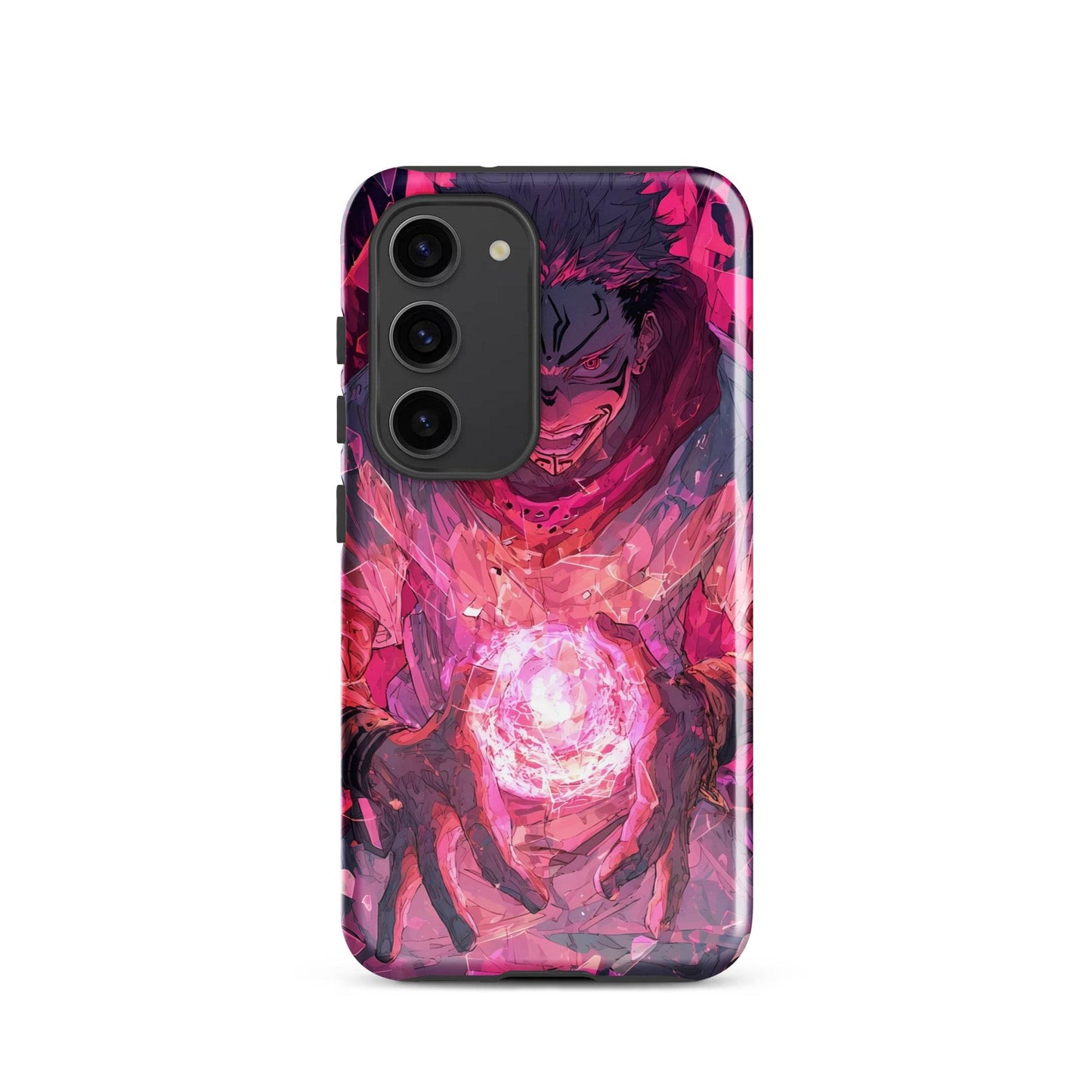 Jujutsu Kaisen Samsung Case, Ryomen Sukuna Tough Anime Case for Samsung - Chromavolt