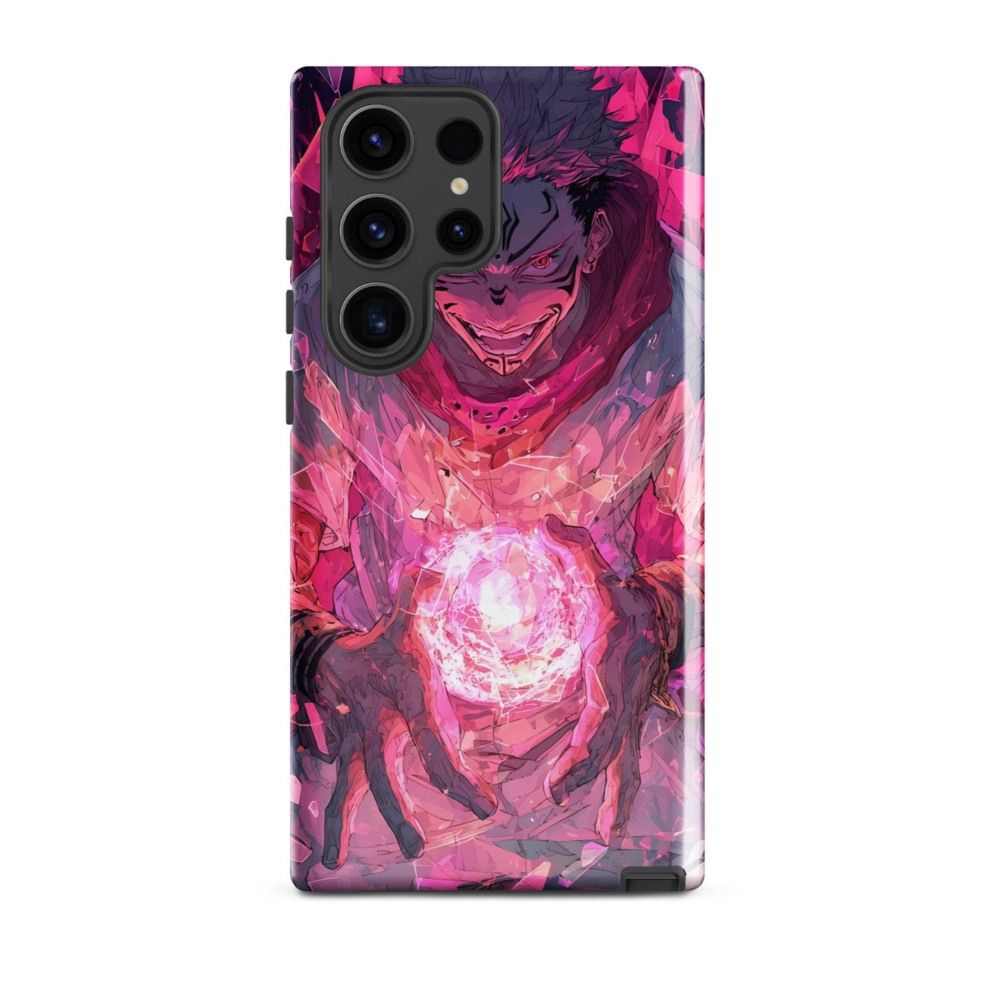 Jujutsu Kaisen Samsung Case, Ryomen Sukuna Tough Anime Case for Samsung - Chromavolt