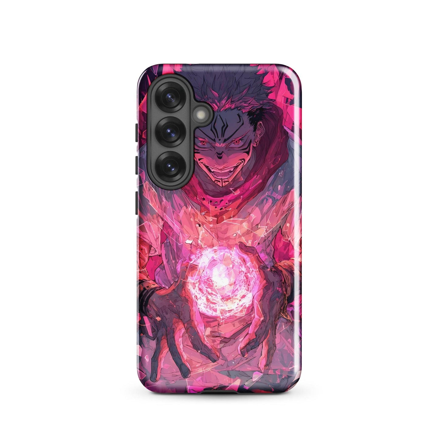 Jujutsu Kaisen Samsung Case, Ryomen Sukuna Tough Anime Case for Samsung - Chromavolt