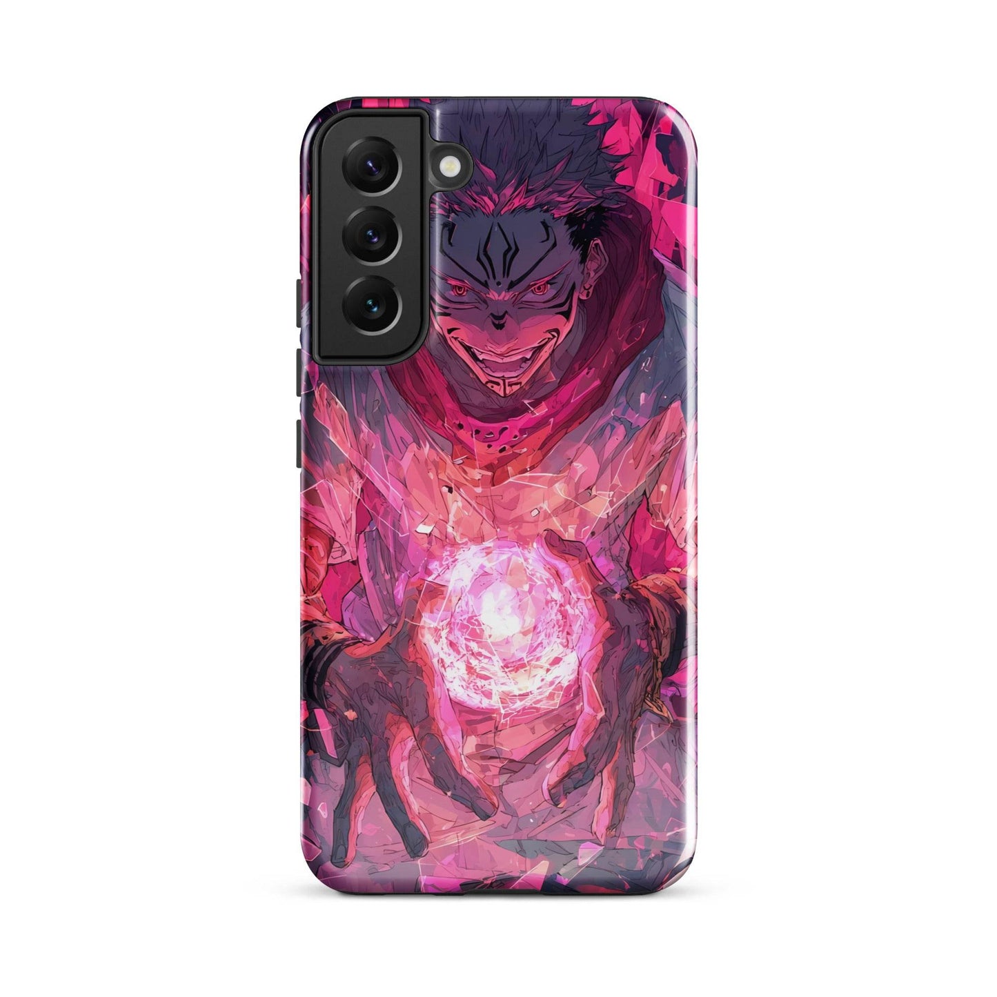 Jujutsu Kaisen Samsung Case, Ryomen Sukuna Tough Anime Case for Samsung - Chromavolt