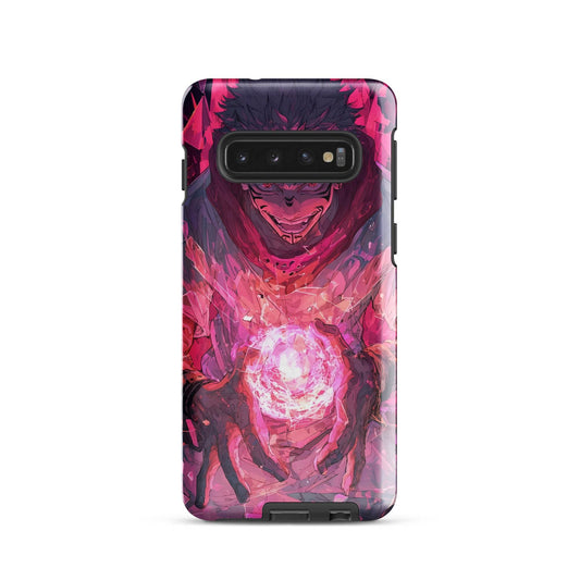 Jujutsu Kaisen Samsung Case, Ryomen Sukuna Tough Anime Case for Samsung - Chromavolt