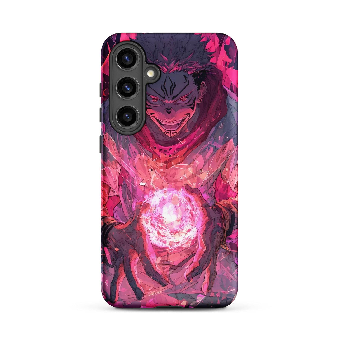 Jujutsu Kaisen Samsung Case, Ryomen Sukuna Tough Anime Case for Samsung - Chromavolt