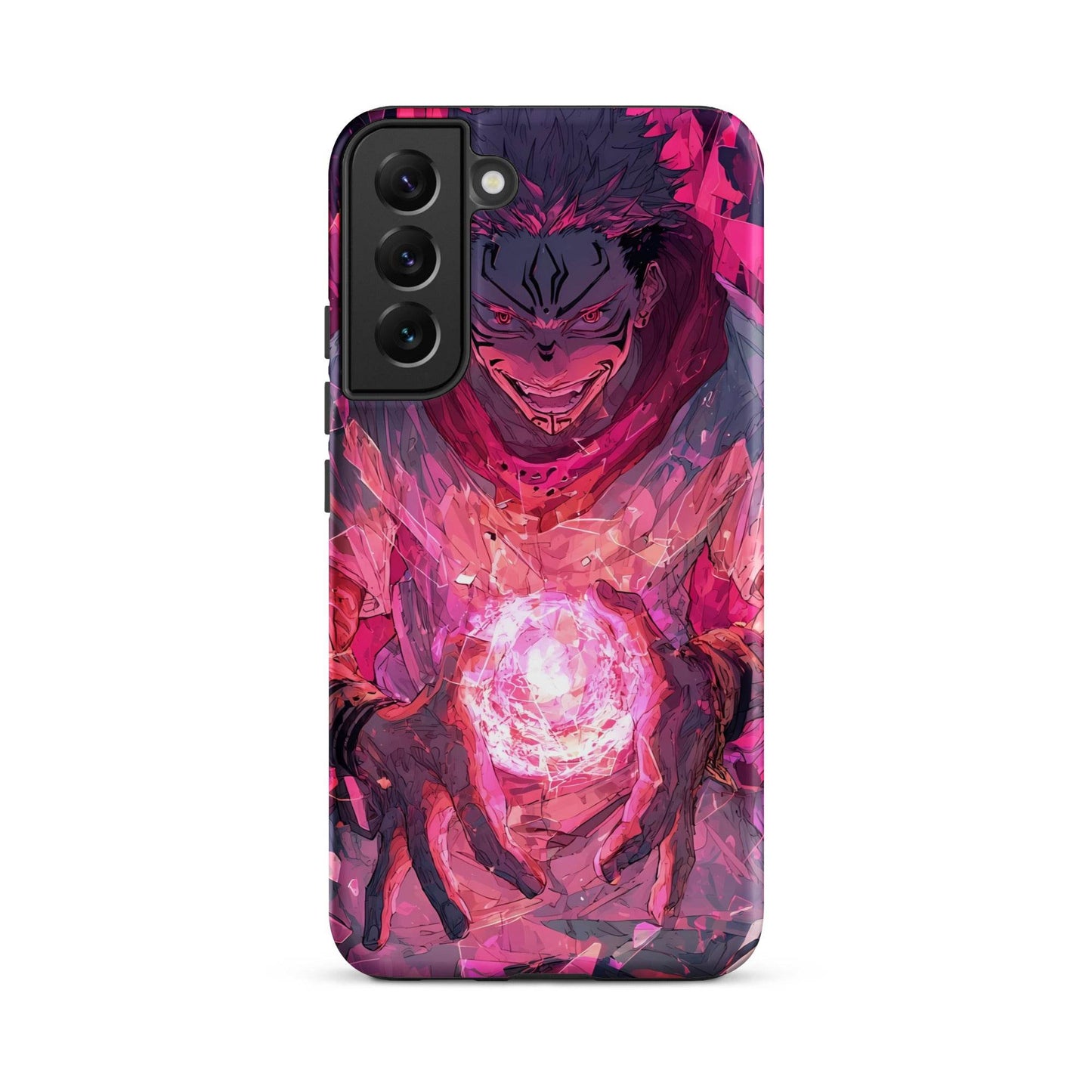 Jujutsu Kaisen Samsung Case, Ryomen Sukuna Tough Anime Case for Samsung - Chromavolt