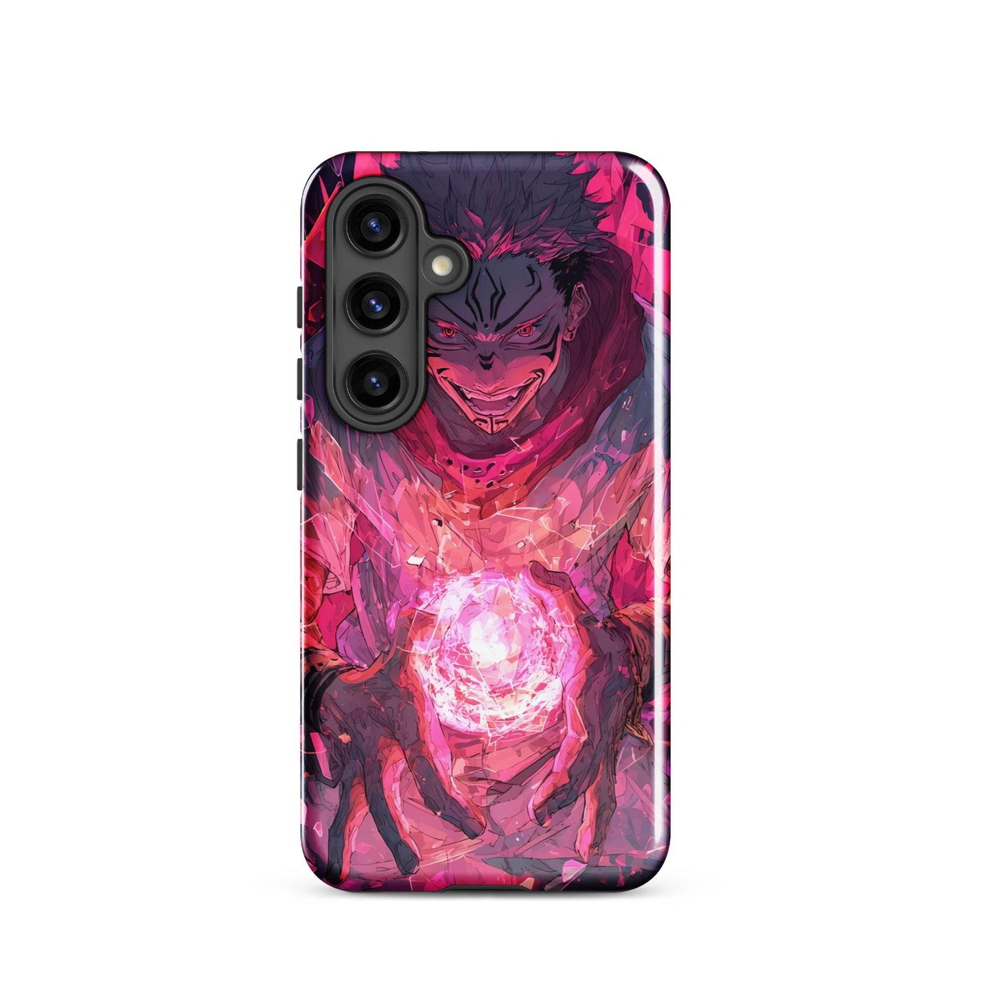 Jujutsu Kaisen Samsung Case, Ryomen Sukuna Tough Anime Case for Samsung - Chromavolt