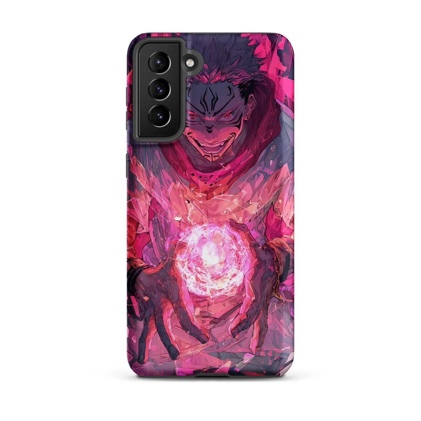 Jujutsu Kaisen Samsung Case, Ryomen Sukuna Tough Anime Case for Samsung - Chromavolt