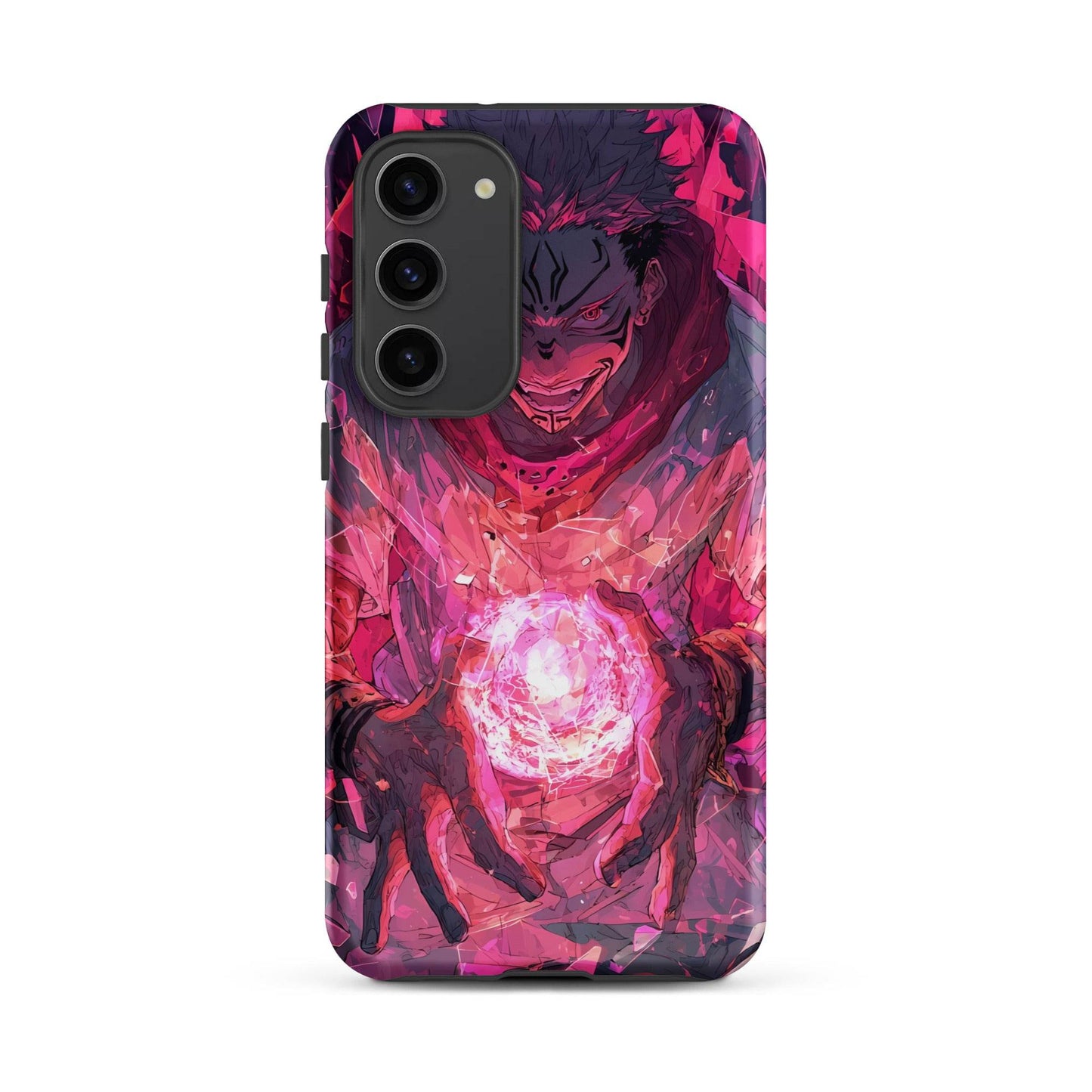 Jujutsu Kaisen Samsung Case, Ryomen Sukuna Tough Anime Case for Samsung - Chromavolt