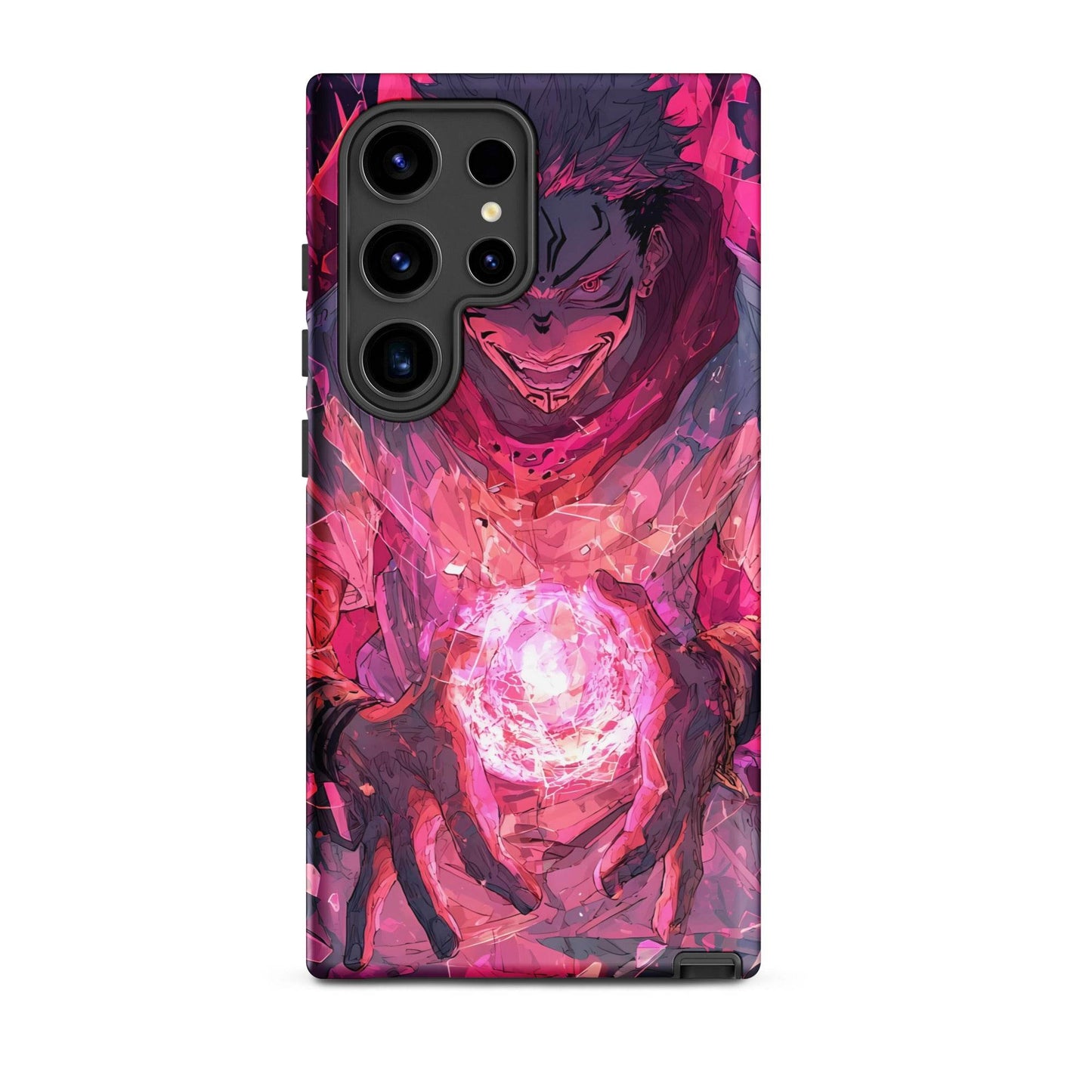 Jujutsu Kaisen Samsung Case, Ryomen Sukuna Tough Anime Case for Samsung - Chromavolt