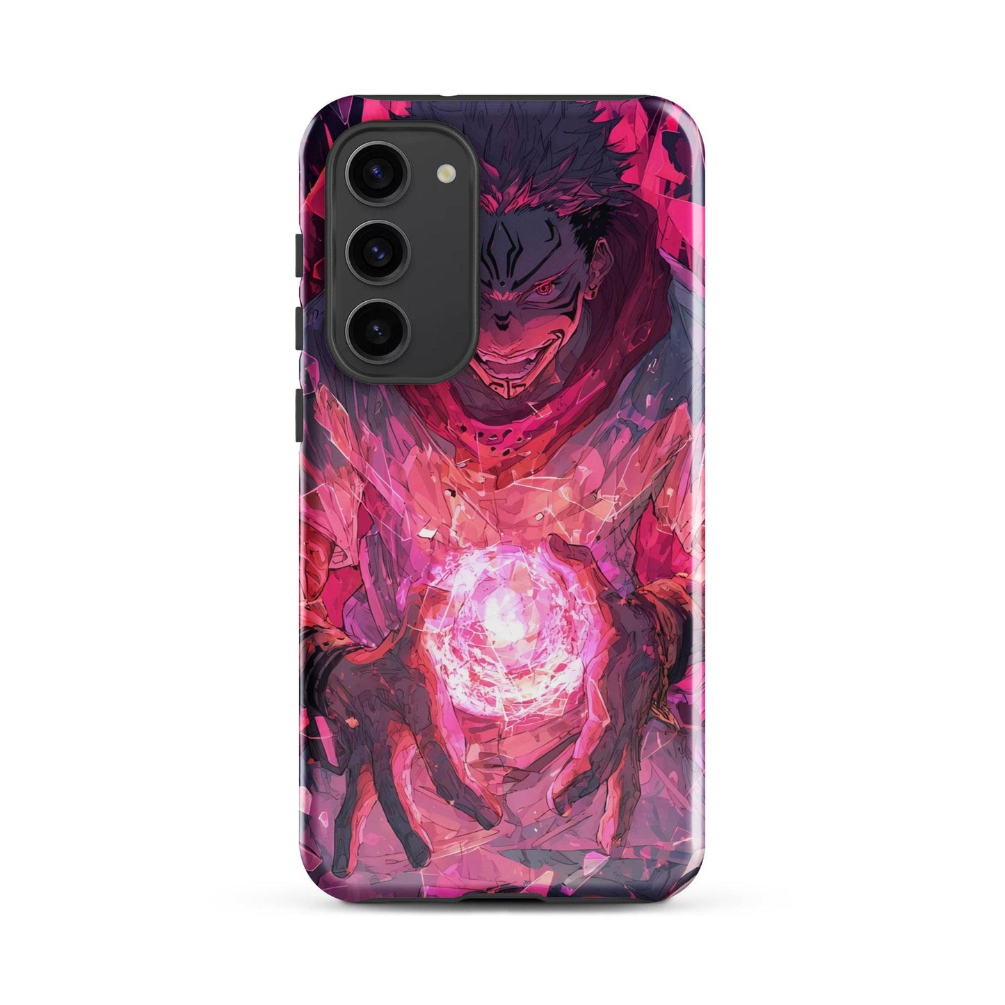 Jujutsu Kaisen Samsung Case, Ryomen Sukuna Tough Anime Case for Samsung - Chromavolt