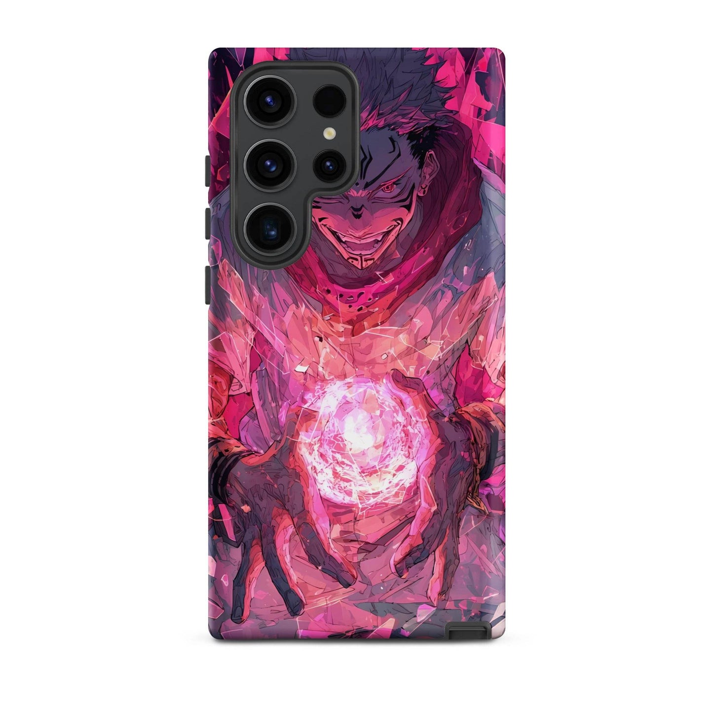 Jujutsu Kaisen Samsung Case, Ryomen Sukuna Tough Anime Case for Samsung - Chromavolt