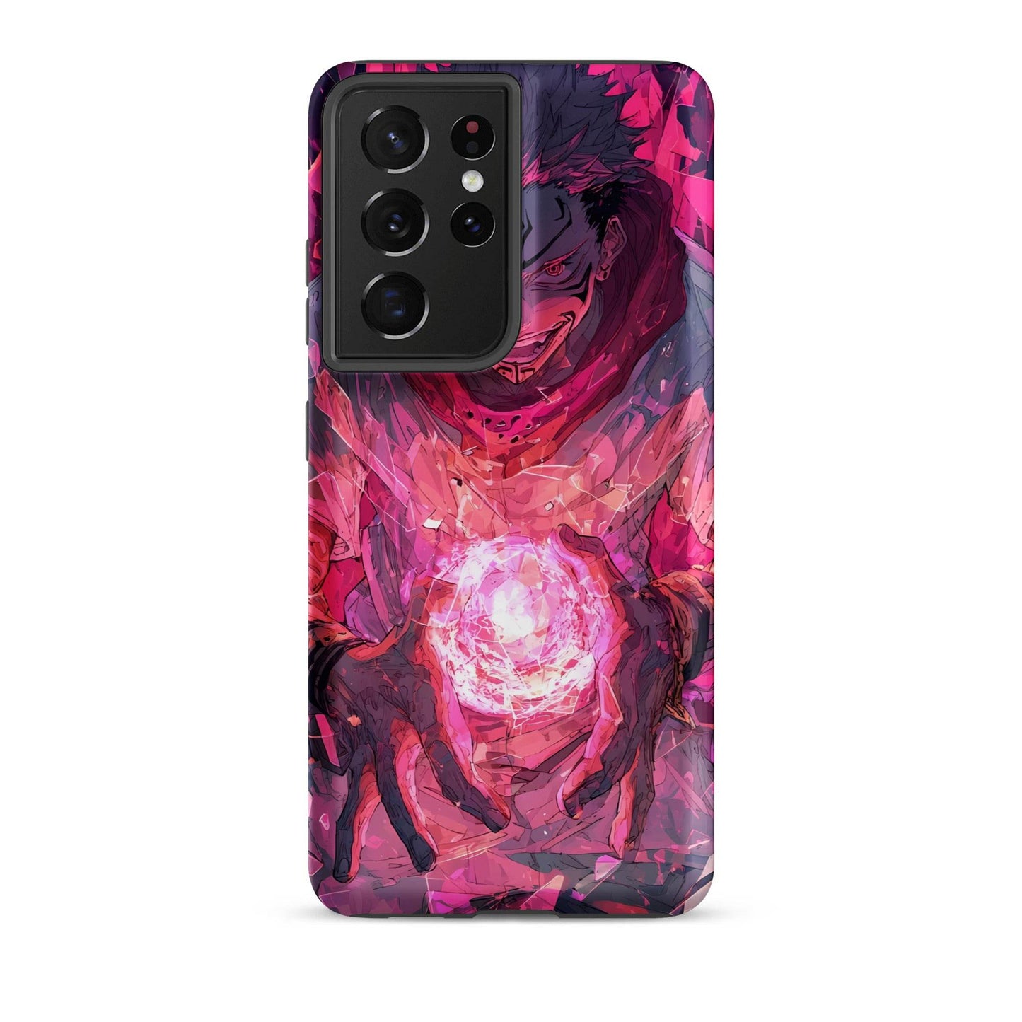 Jujutsu Kaisen Samsung Case, Ryomen Sukuna Tough Anime Case for Samsung - Chromavolt