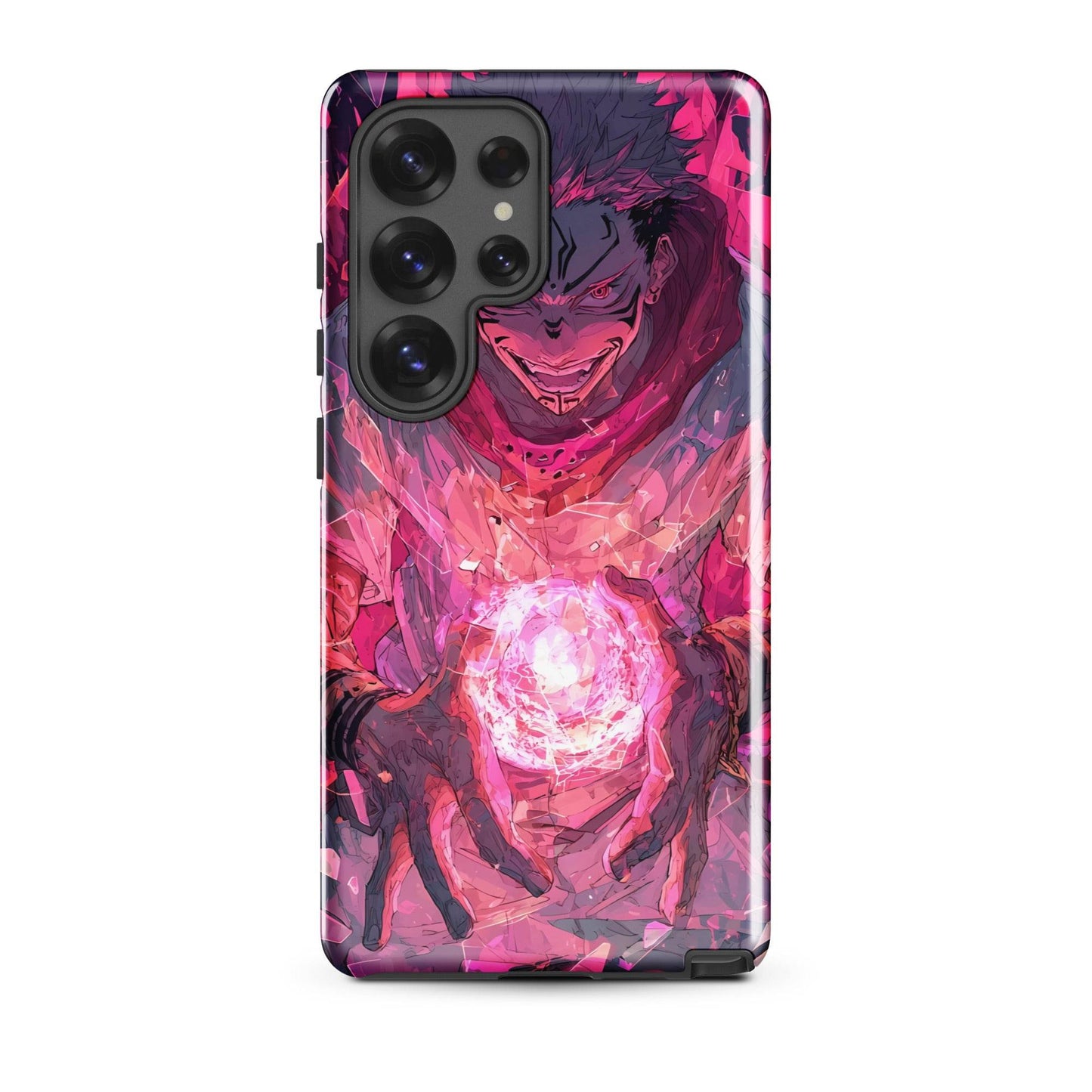 Jujutsu Kaisen Samsung Case, Ryomen Sukuna Tough Anime Case for Samsung - Chromavolt