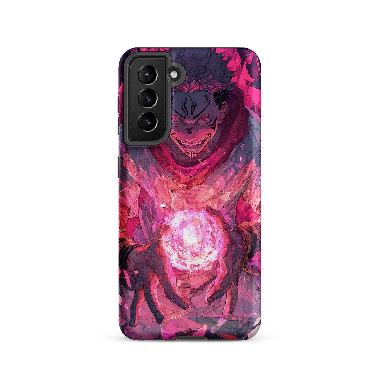 Jujutsu Kaisen Samsung Case, Ryomen Sukuna Tough Anime Case for Samsung - Chromavolt