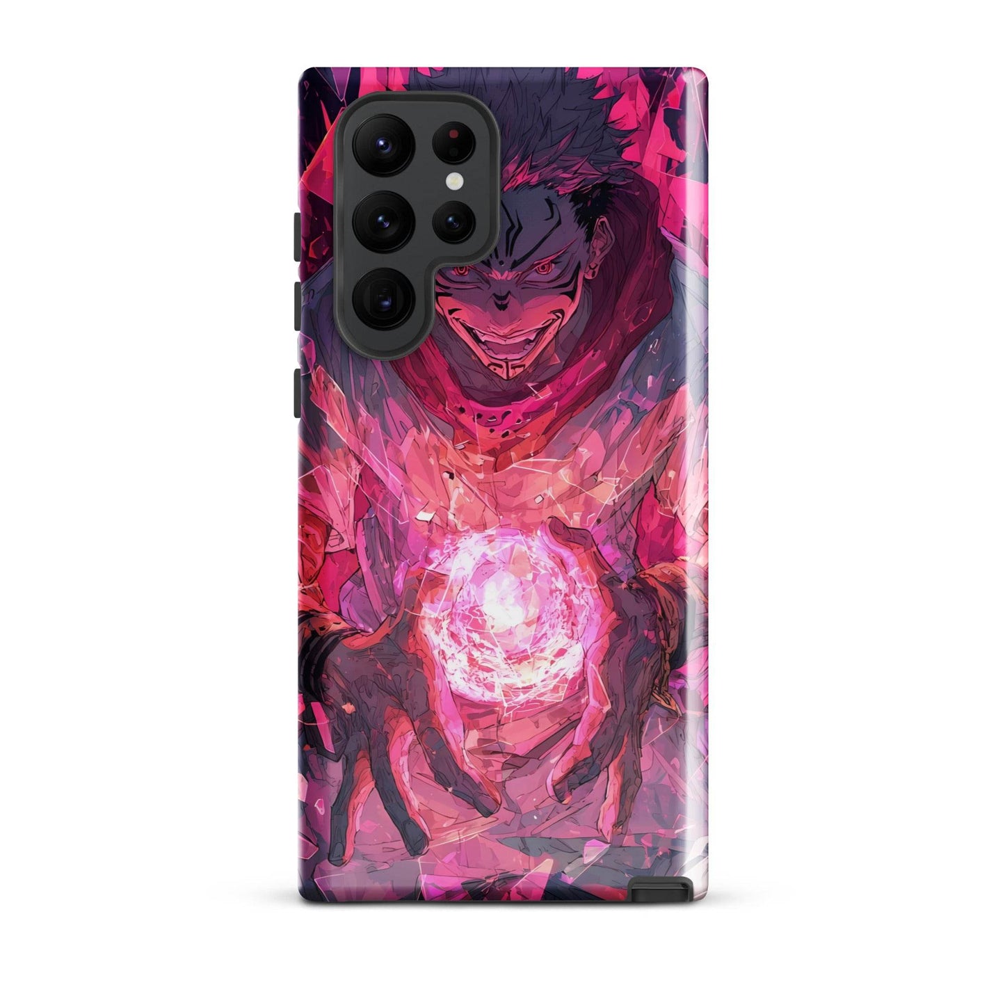 Jujutsu Kaisen Samsung Case, Ryomen Sukuna Tough Anime Case for Samsung - Chromavolt